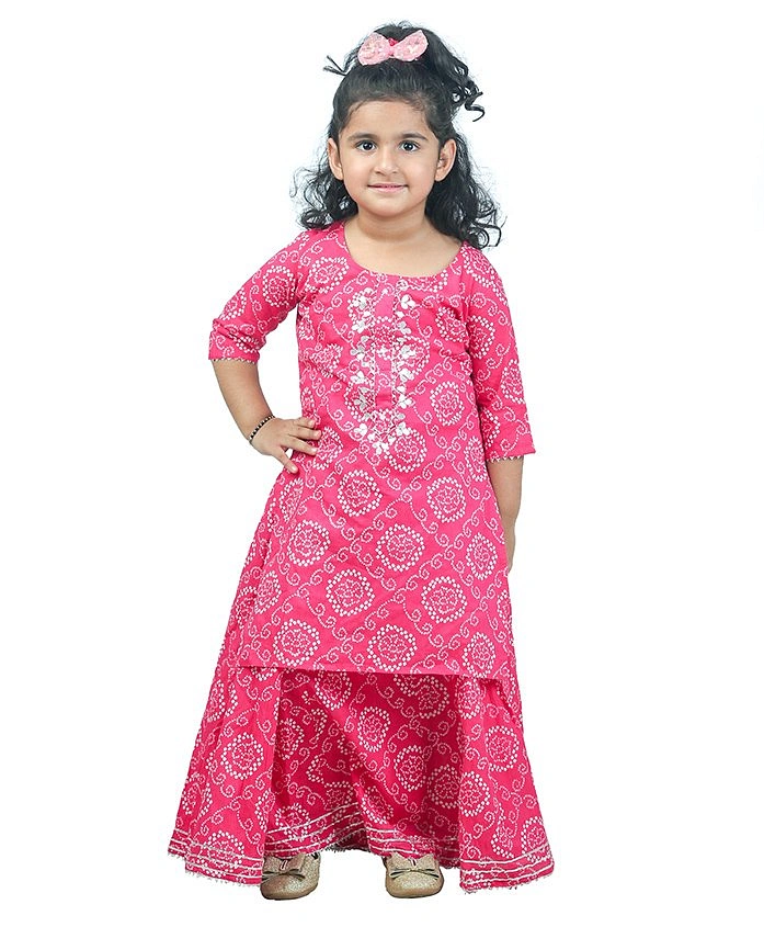yellow-studio-full-sleeves-bandhej-printed-gota-lace-embellished-kurta-and-skirt-pink-14275182a.webp