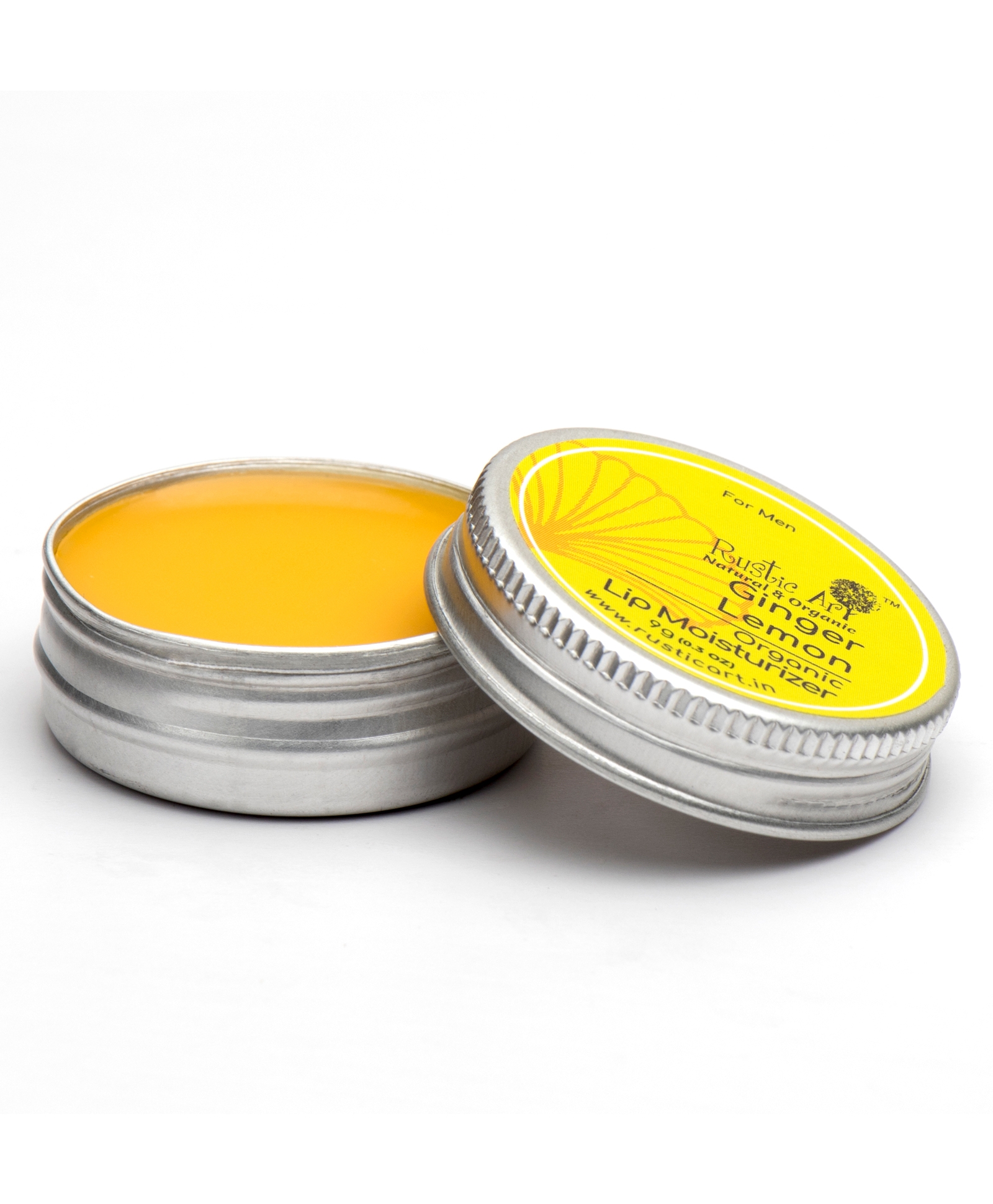 Rustic Art Ginger Lemon Lip Moisturizer - 9 grams-image-40