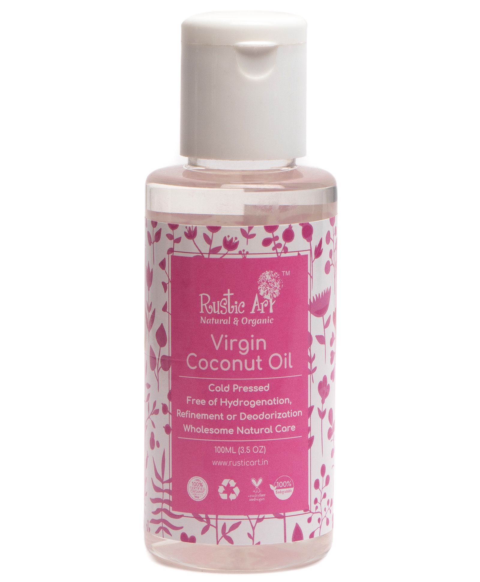 Rustic Art Virgin Coconut Oil - 100 ml-image-37
