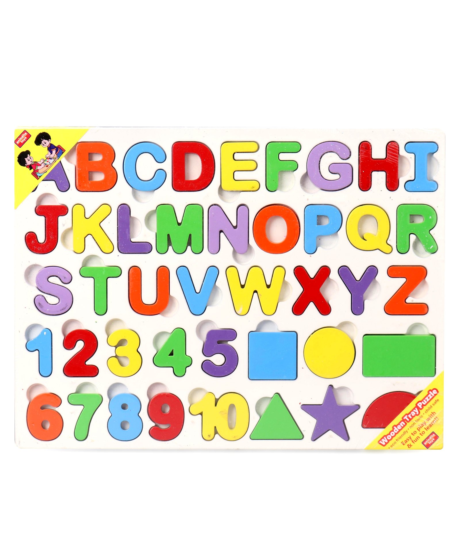 Anindita Toys Capital Alphabets Numbers Shapes With Thumbcuts Multicolour - 42 Pieces-image-9