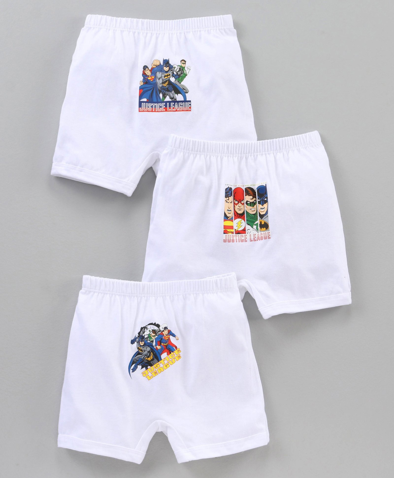 Red Rose Cotton Boxers Hero Print Pack of 3 - Multicolor-image-22