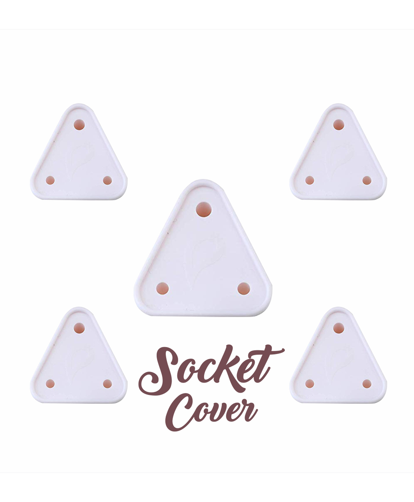 BabySafeHouse Electrical Socket Cover Guards Pack of 5 - White-image-39