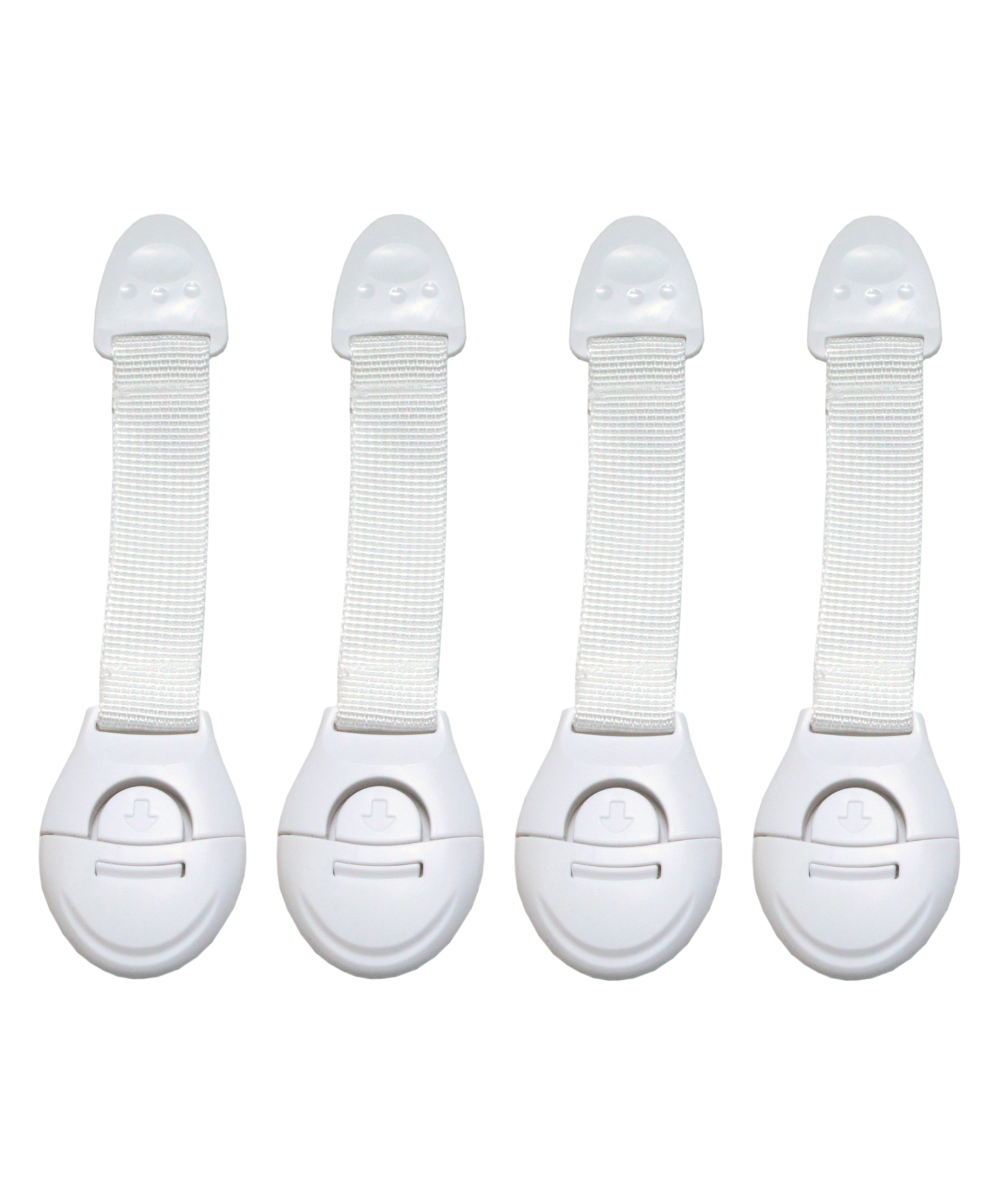 BabySafeHouse Cabinet Latch Lock Pack of 4 - White-picture-17
