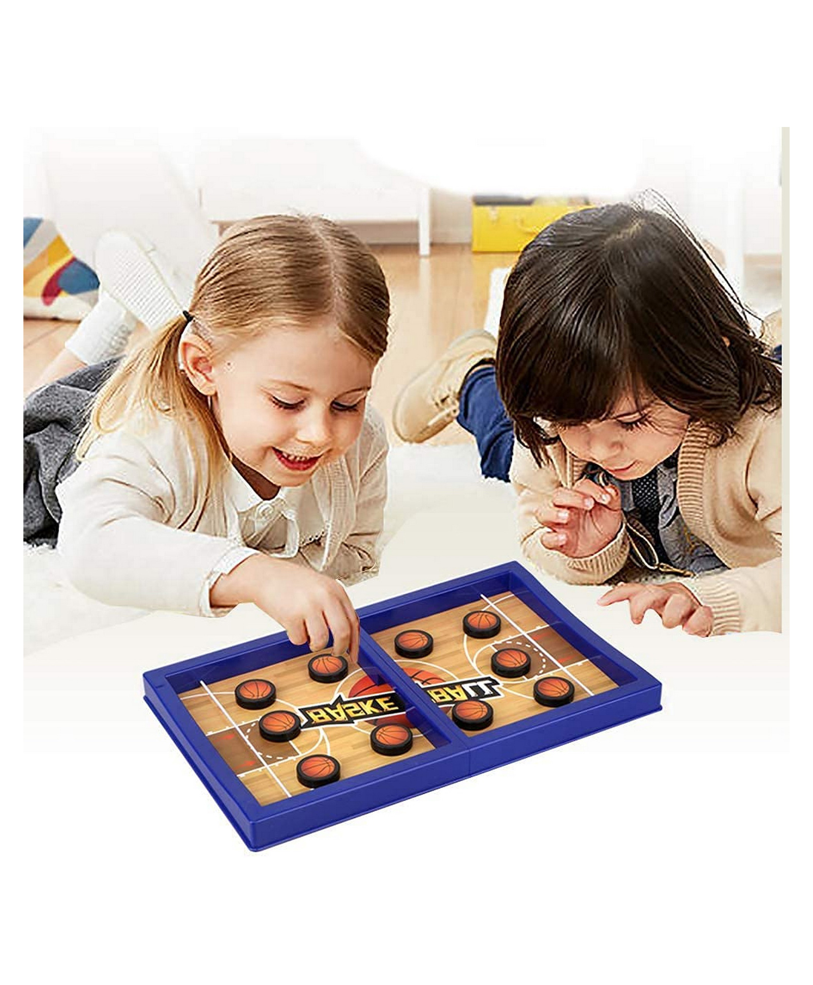 YAMAMA String Basket Ball Table Board Game - Multicolour-image-25