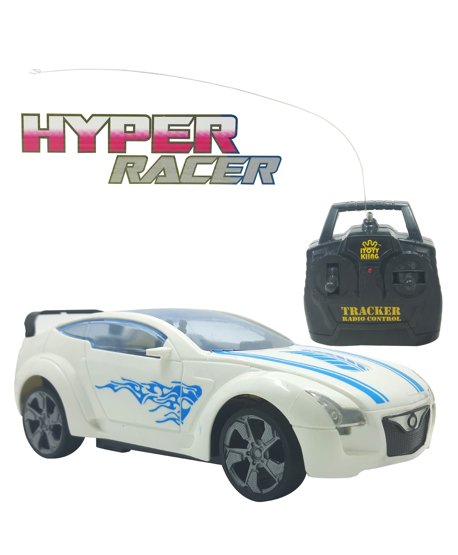KiddyBuddy 4 Function Race Remote Control Car - (Color And Print May Vary)-image-18