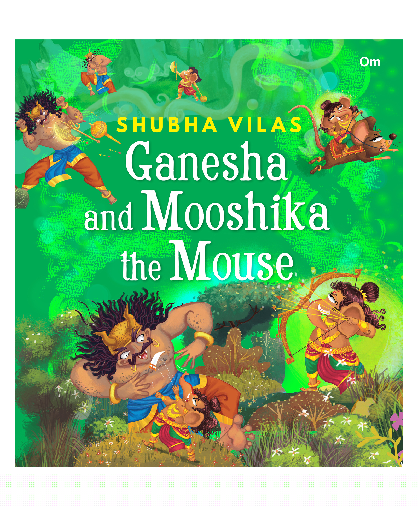 om books international Vehicles of Gods Ganesha and Mooshika the Mouse - English-picture-12