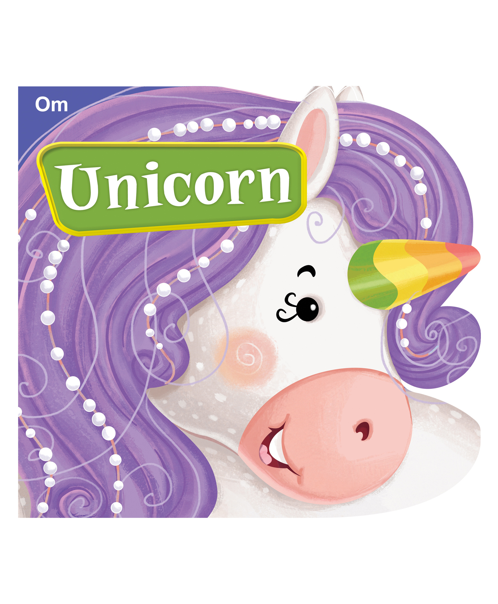 Board Book Unicorn Cutout Board Book - English-image-36