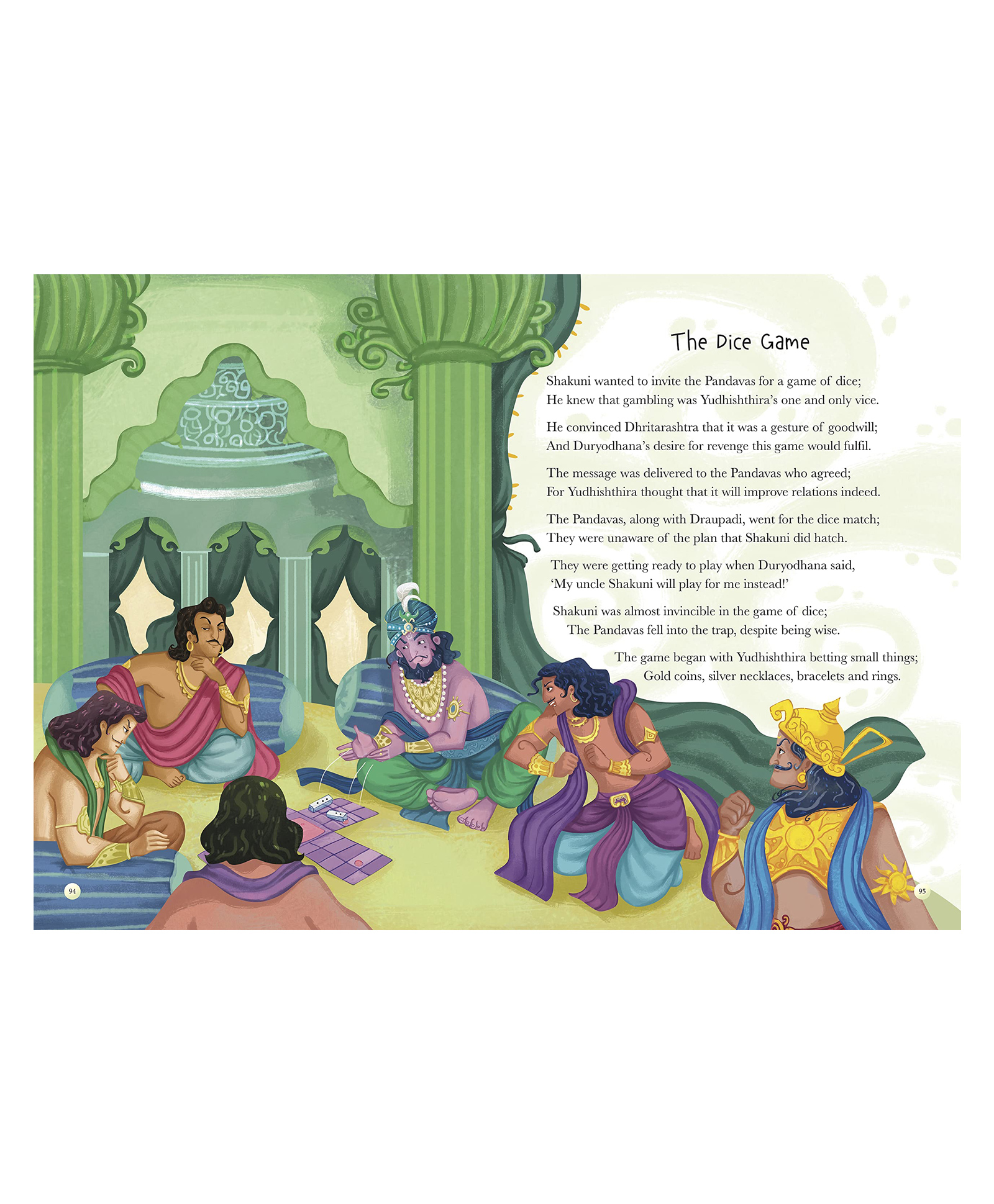 The Mahabharata In Rhyme - English Online in India, Buy at Best Price from   - 10076389