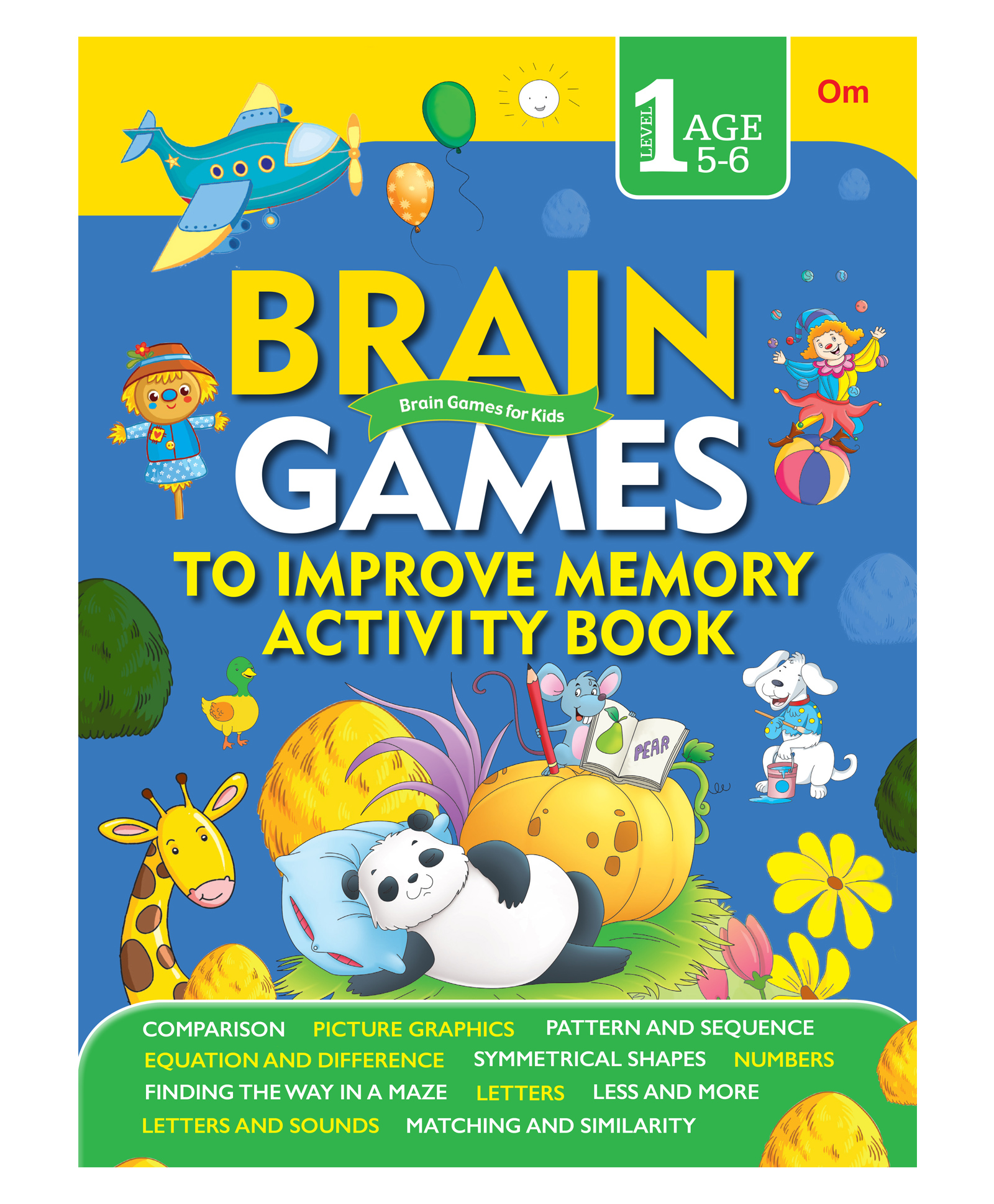 om books international Brain Games Level 1 Activity Book 2 - English-picture-17