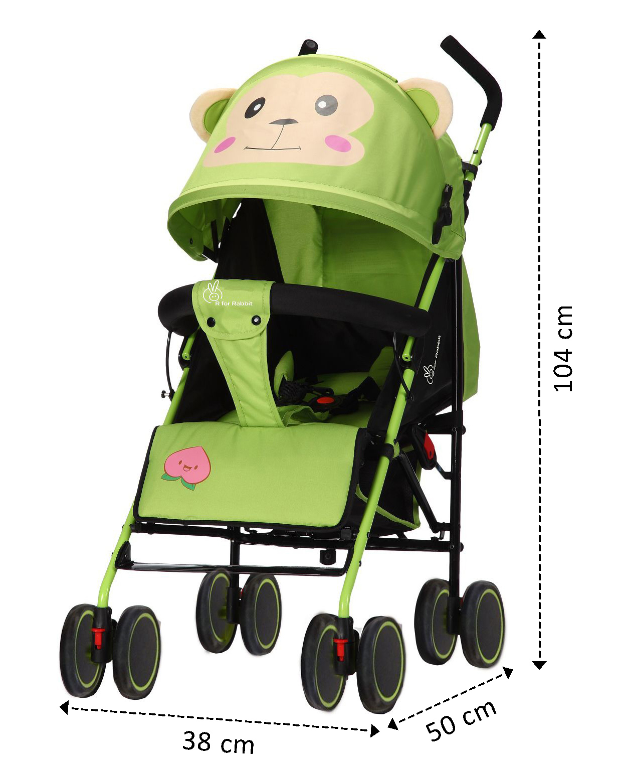 r for rabbit stroller folding