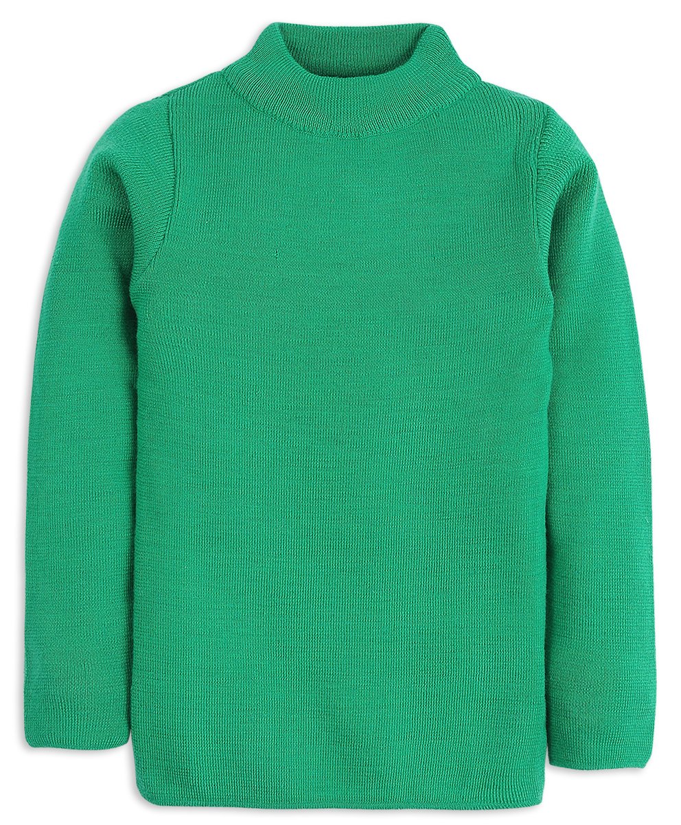 RVK Full Sleeves Solid Colour Sweater - Green-picture-11