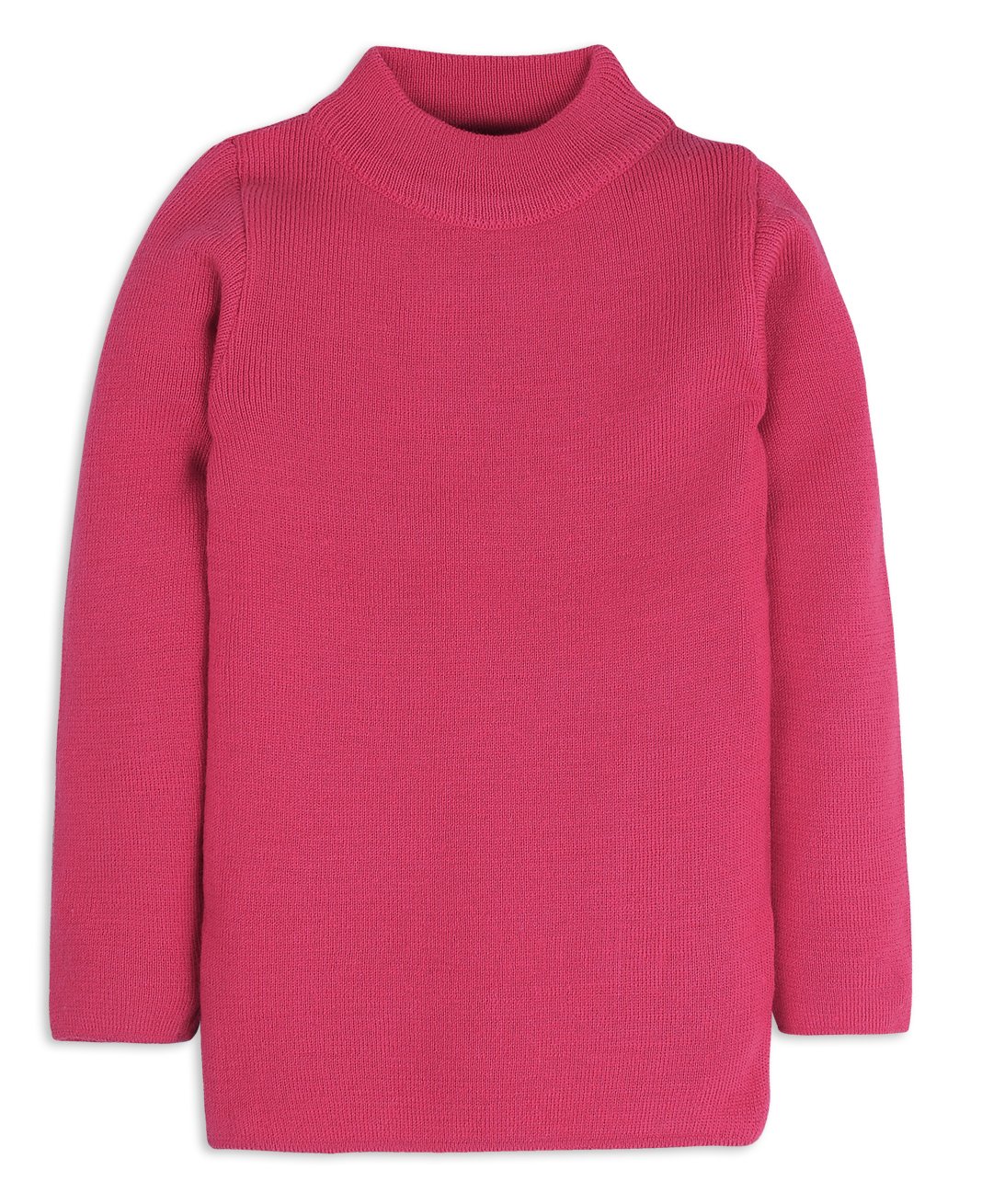 RVK Full Sleeves Solid Colour Sweater - Pink-picture-34