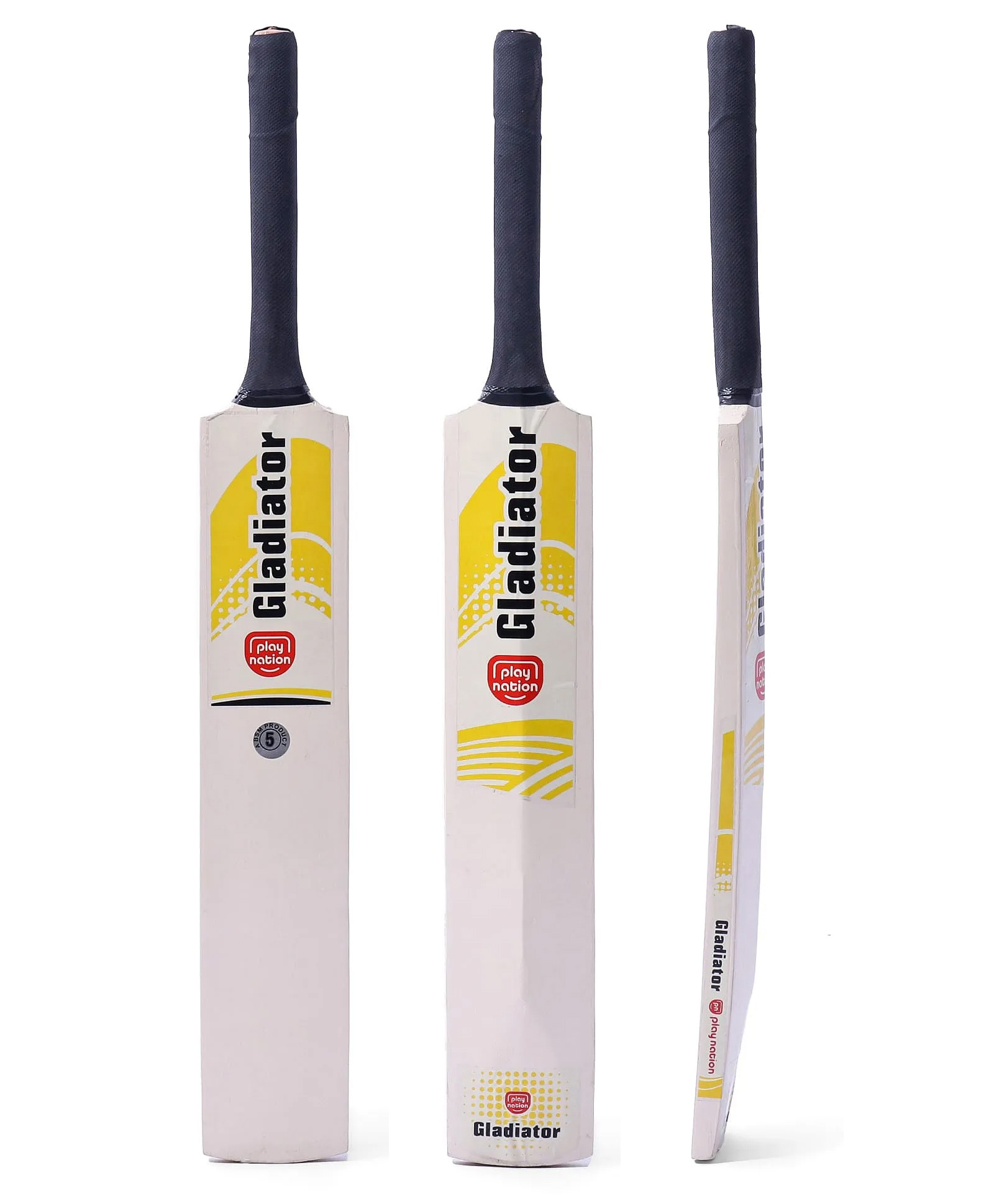Pine Kids Gladiator Cricket Bat Size 5 - White