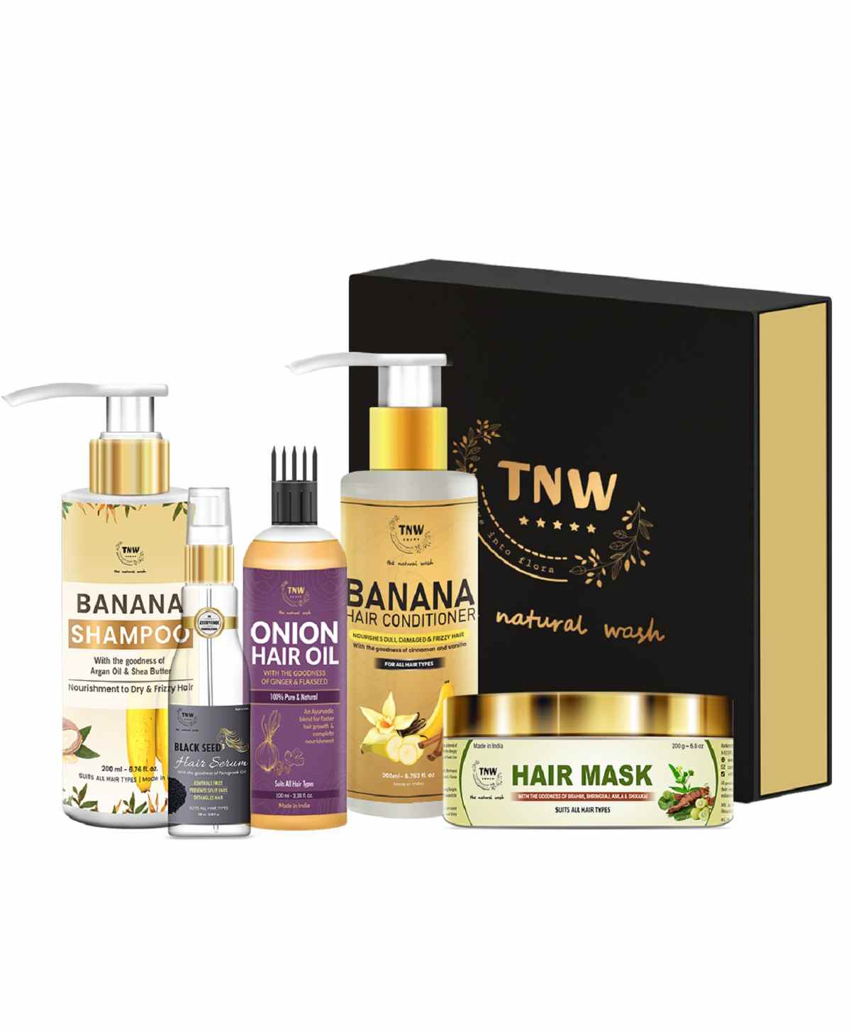 TNW The Natural Wash Hair Spa Hamper - Pack of 5 Online in India, Buy at  Best Price from  - 10113463