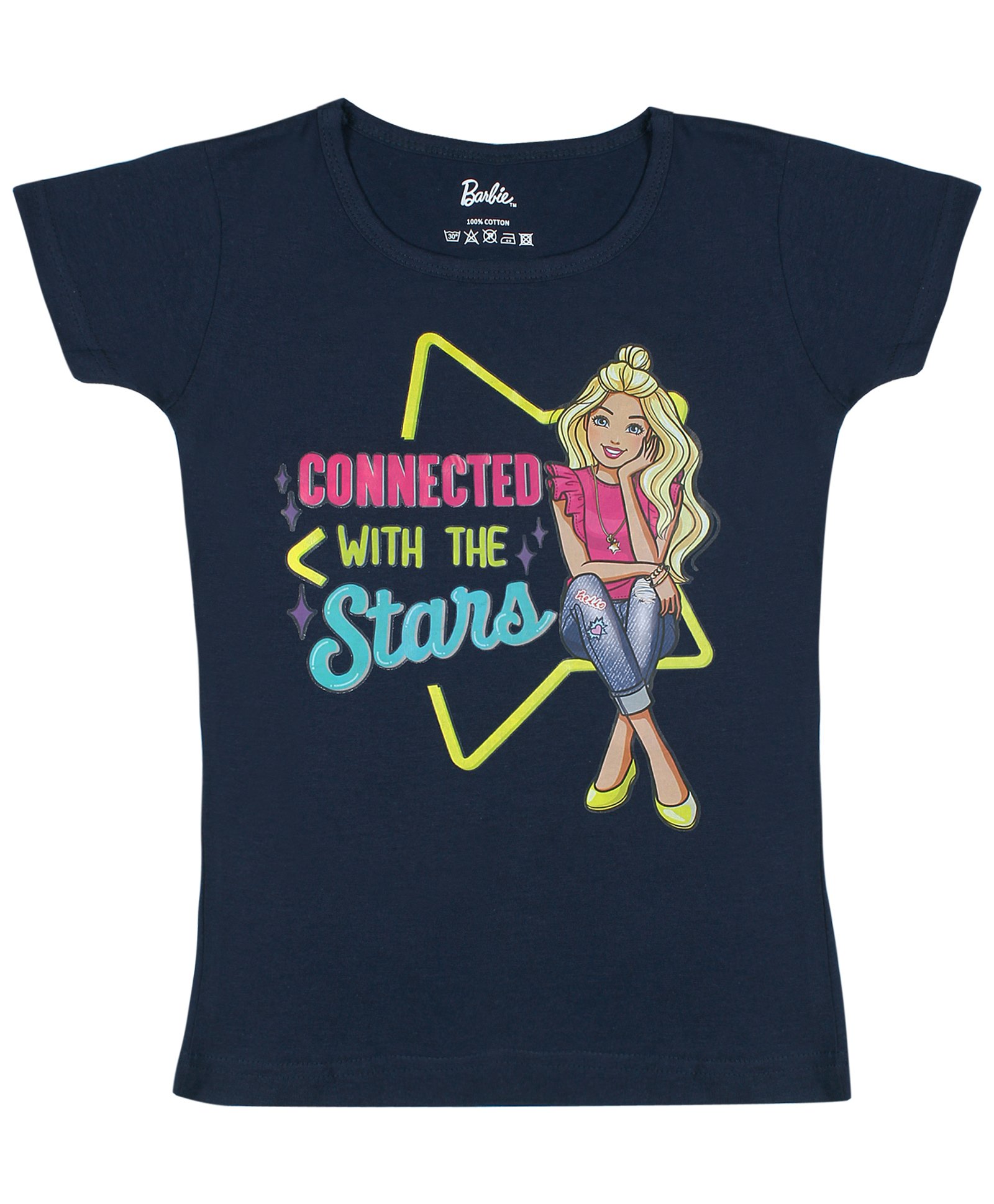 Buy Barbie Half Sleeves Connected With 