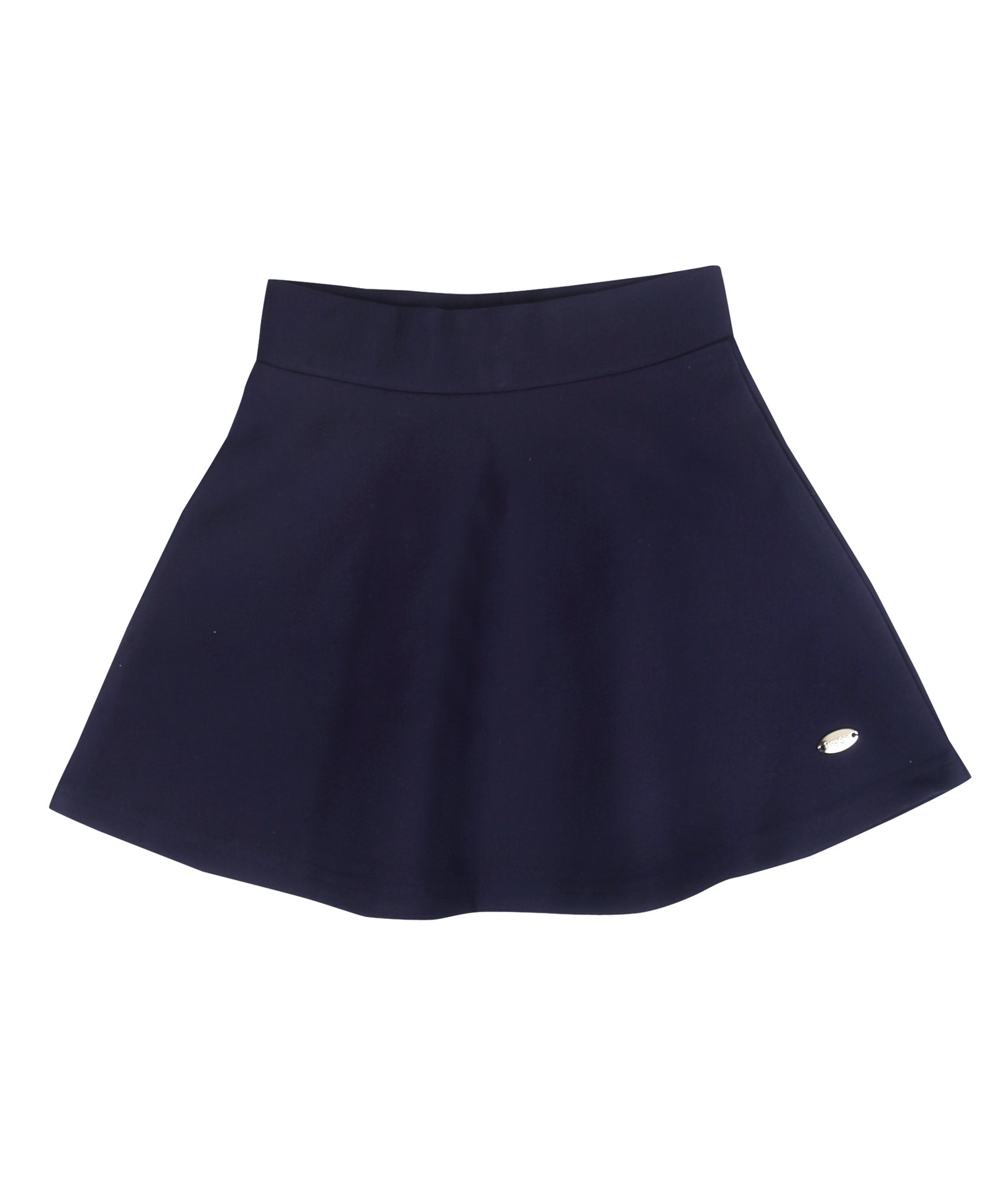 Tiny Girl Solid Skirt - Navy Blue-image-41