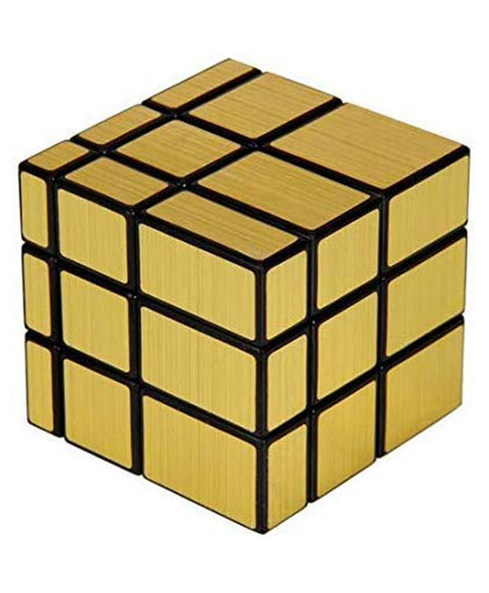 VGRASSP Mirror Magic Cube for Stress Relief - Golden-image-45