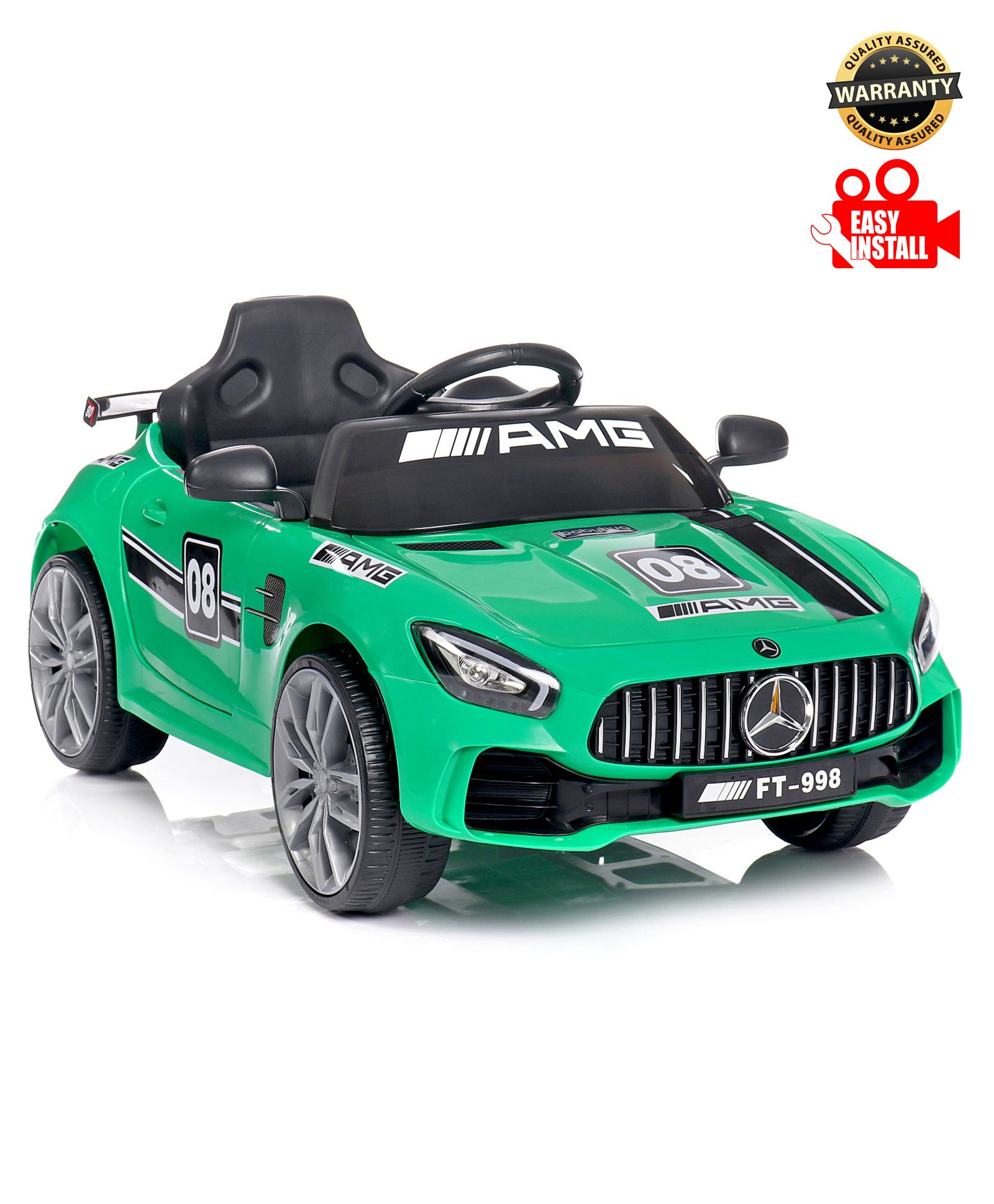 babyhug battery operated ride on car