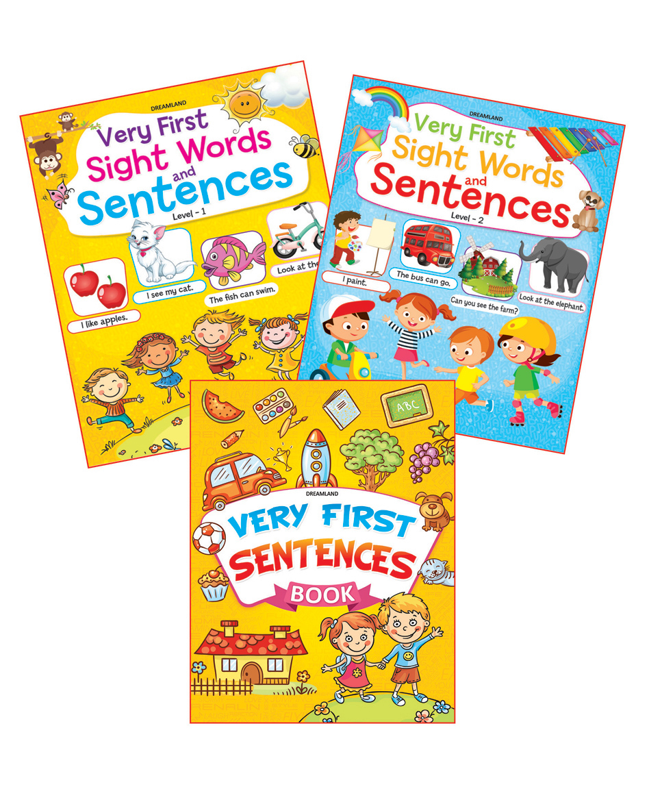 Dreamland Publications Very First Sentence Books Set of 3 - English-image-16