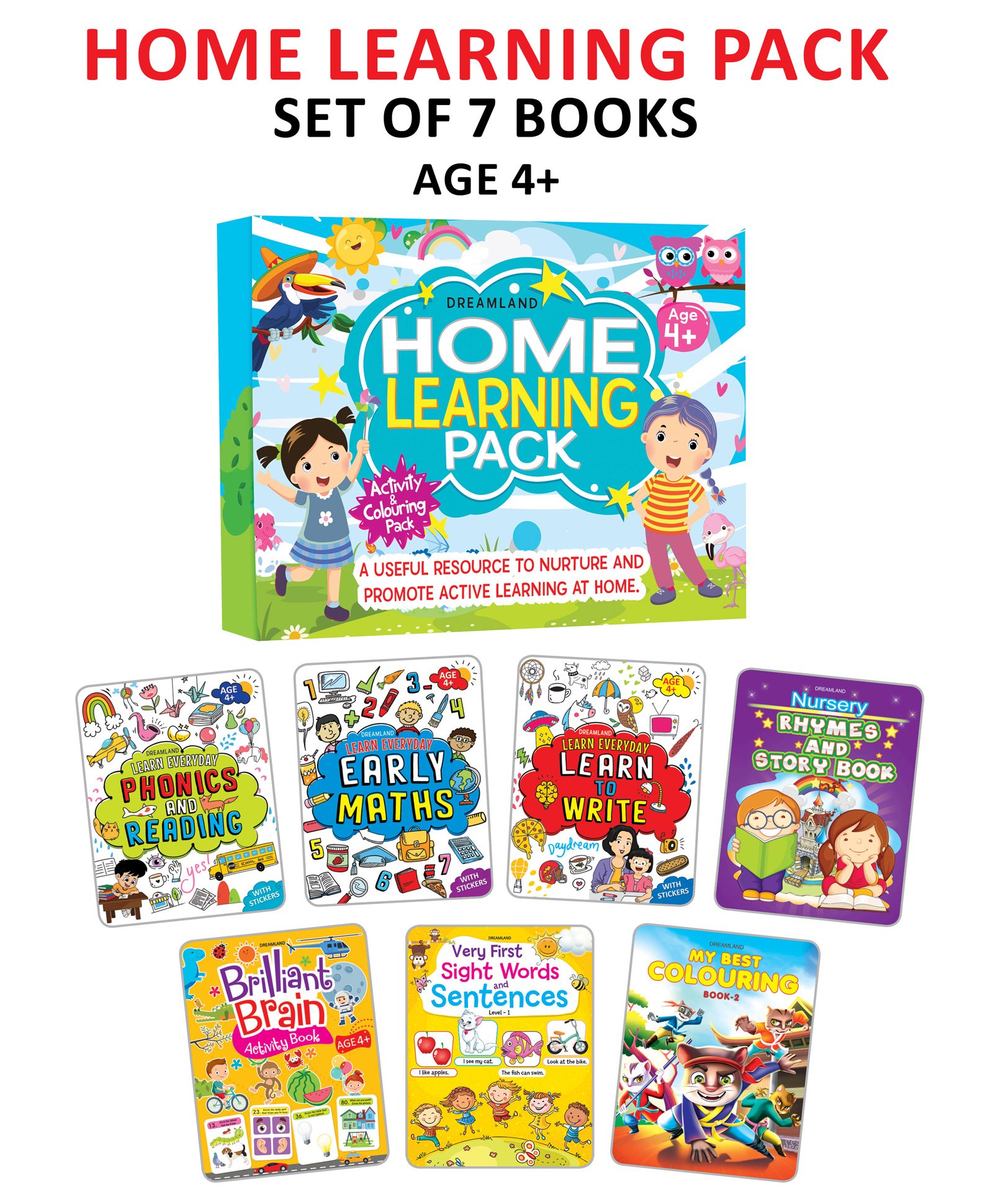 Dreamland Publications Home Learning Set of 7 - English-picture-21
