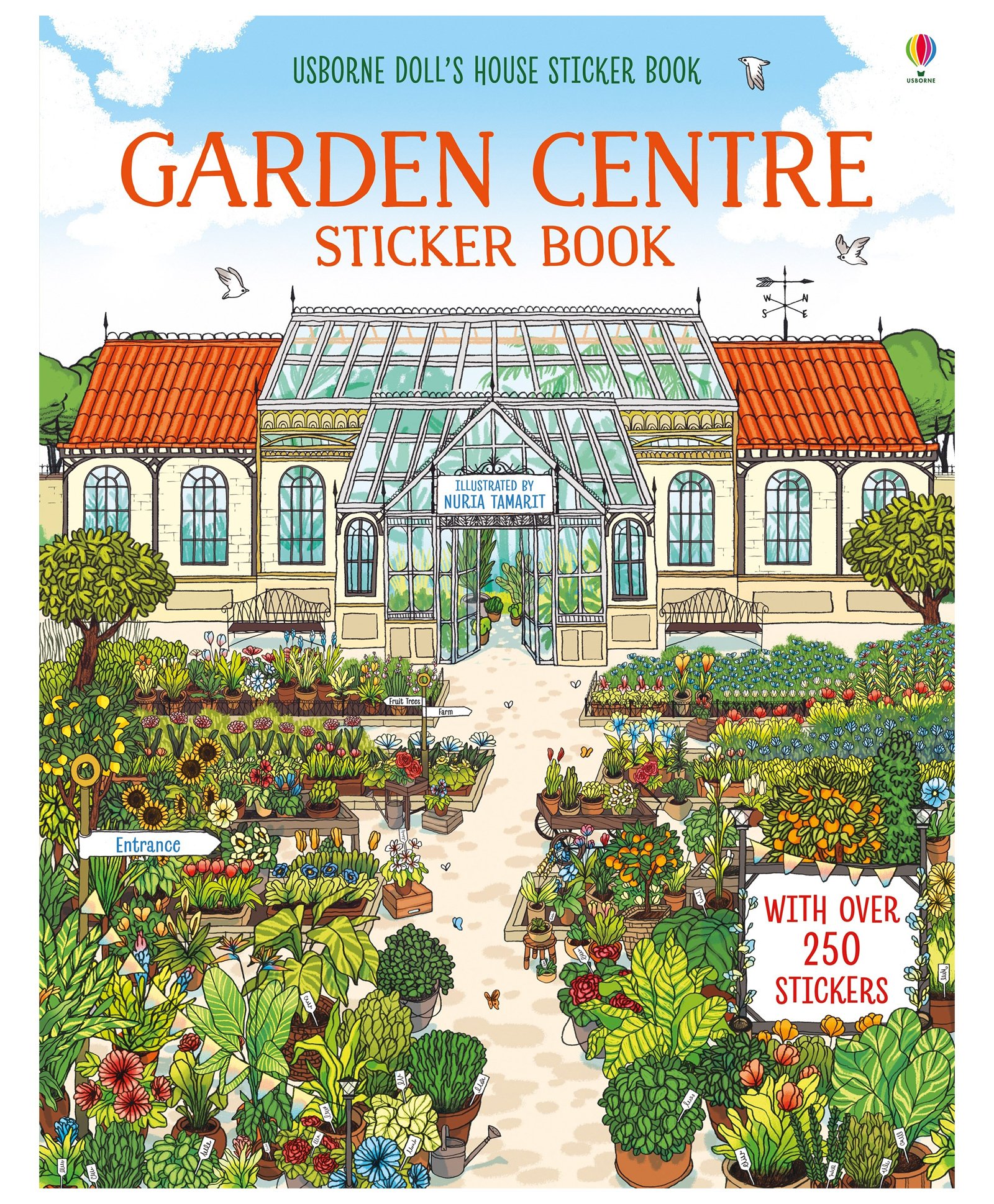 Usborne Garden Center Sticker Book - English-picture-21