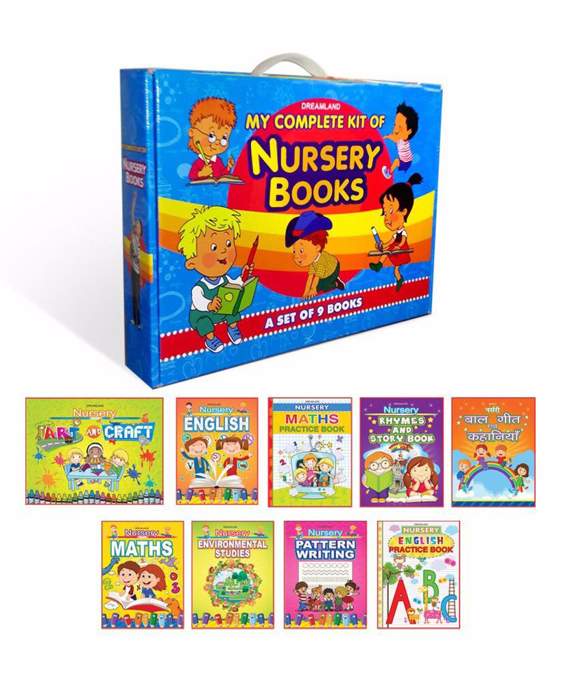 Dreamland Publications My Complete Kit of Nursery Books Set of 9 Books - English & Hindi-image-30