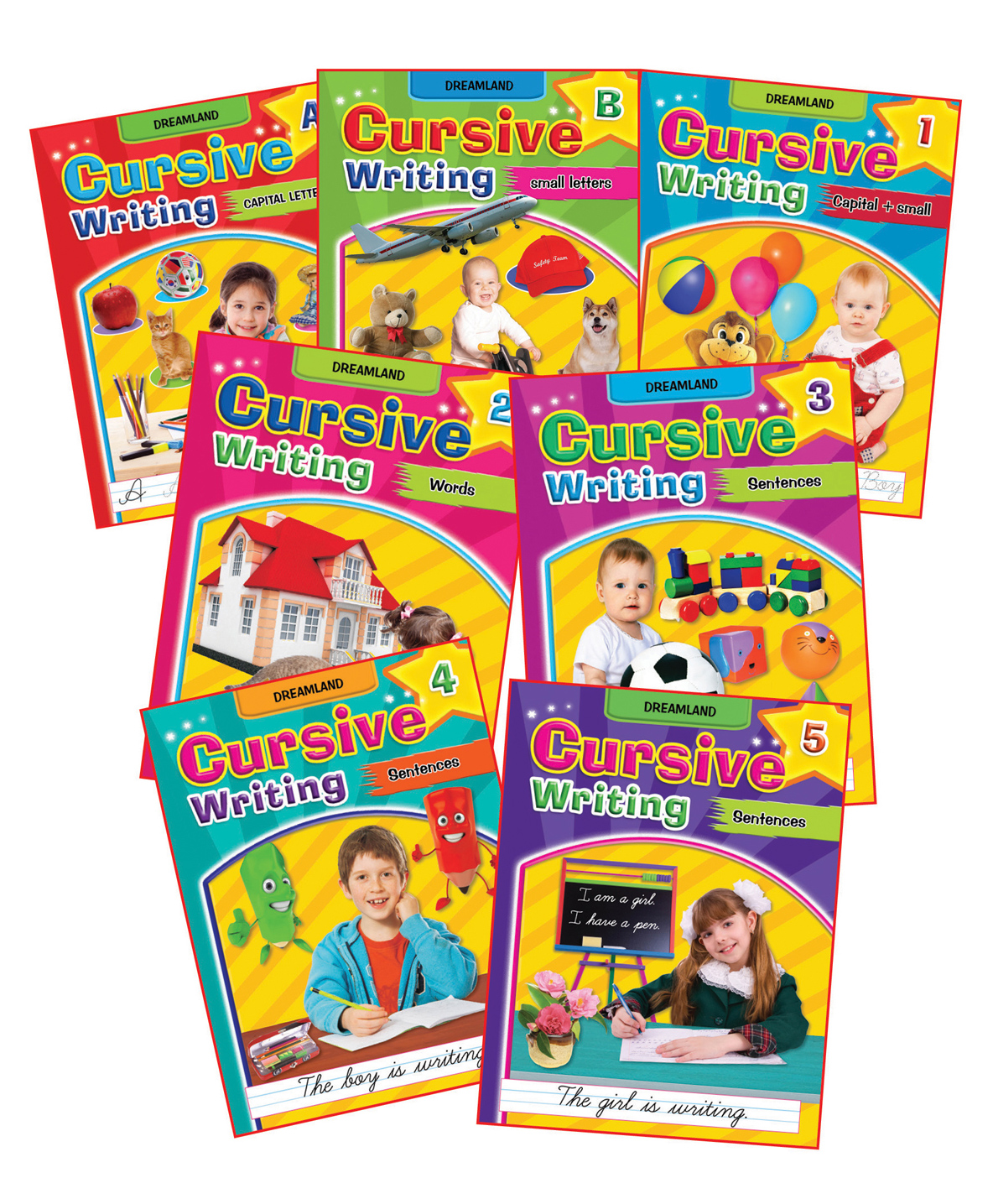 Dreamland - Cursive Writing Book Pack With 7 Titles-image-36