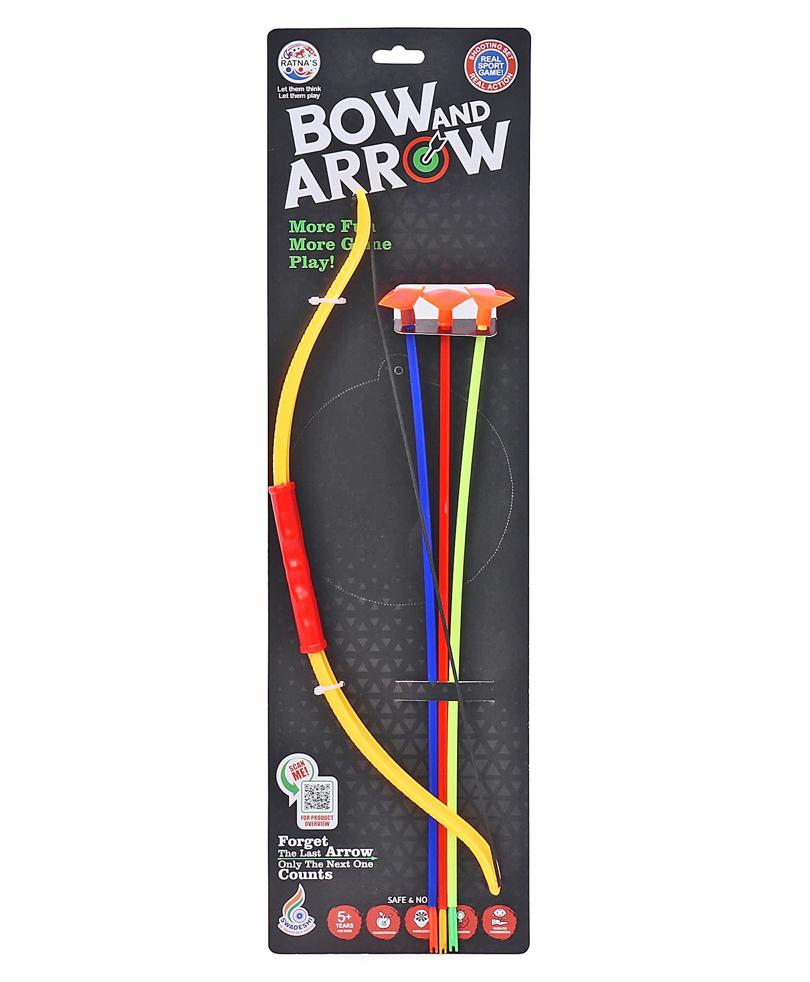 Ratnas Bow And Arrow Set - Color May Vary-image-40