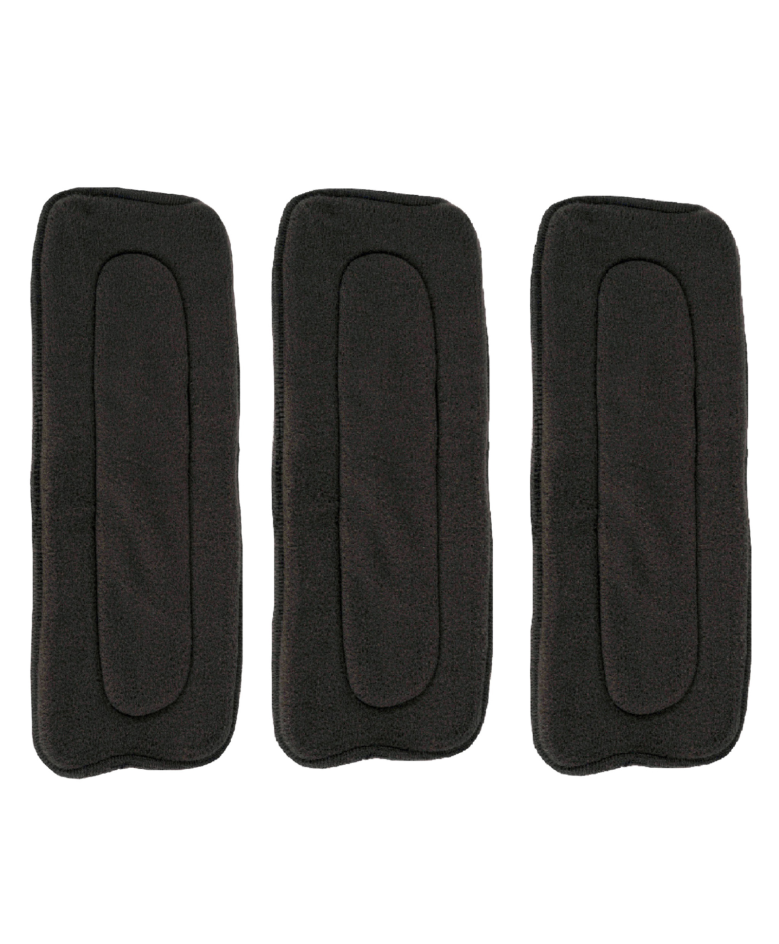 Adore 4 Layered Charcoal Baby Diaper Insert Pack of 3 - Black-image-21