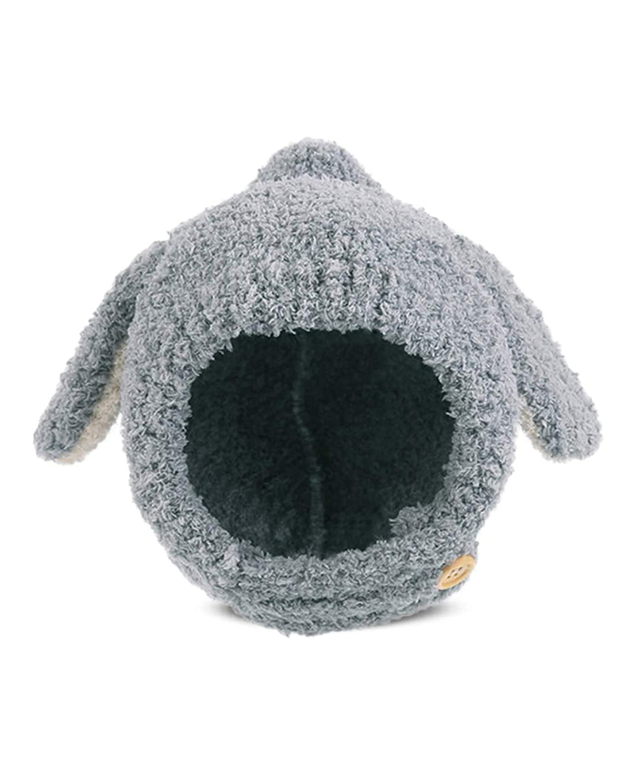 SYGA Rabbit Ears Head Hooded Winter Hats Grey - Circumference 44-52 cm-image-33