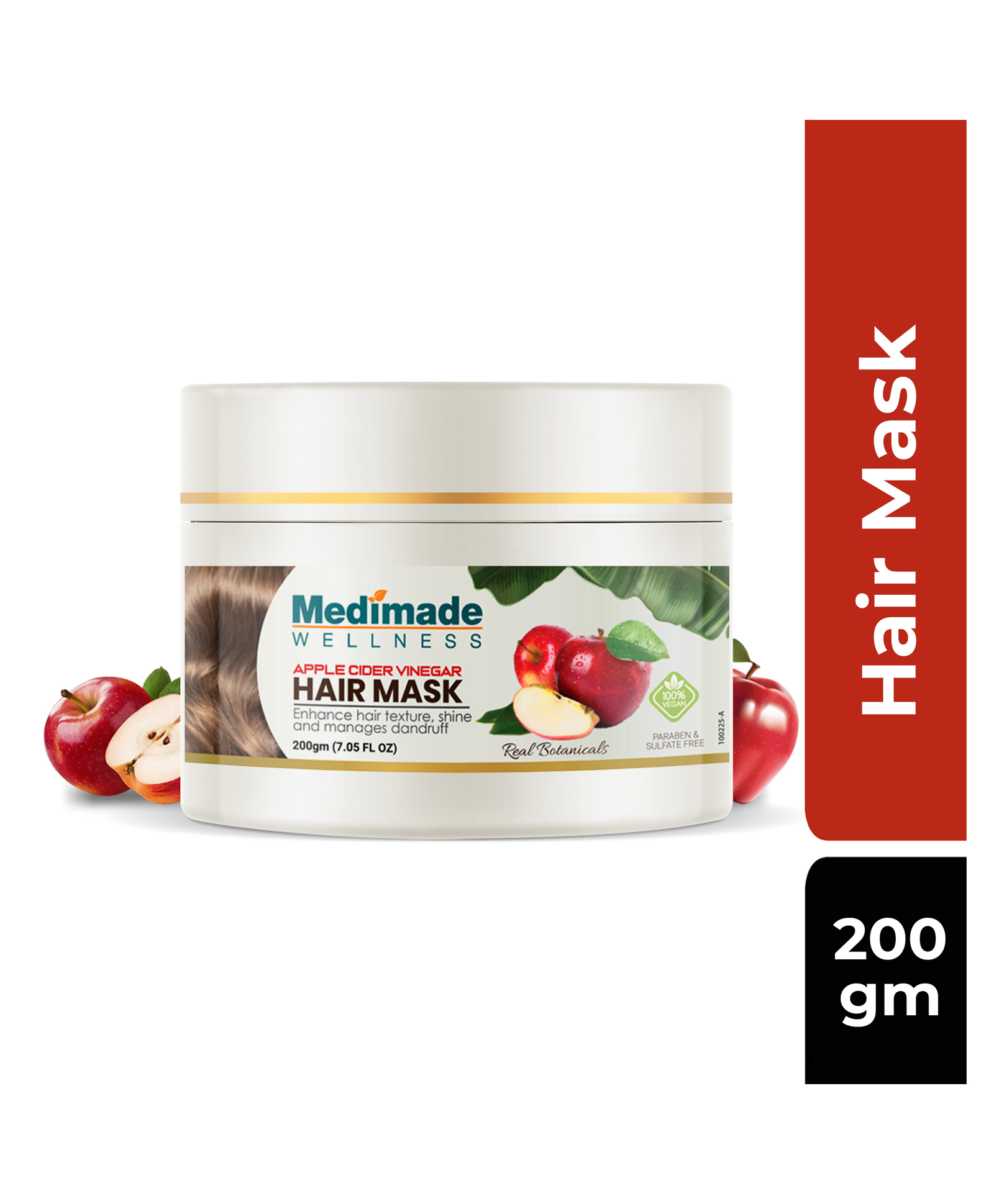Medimade Apple Cider Vinegar Hair Mask - 200 gm Online in India, Buy at  Best Price from  - 10195162