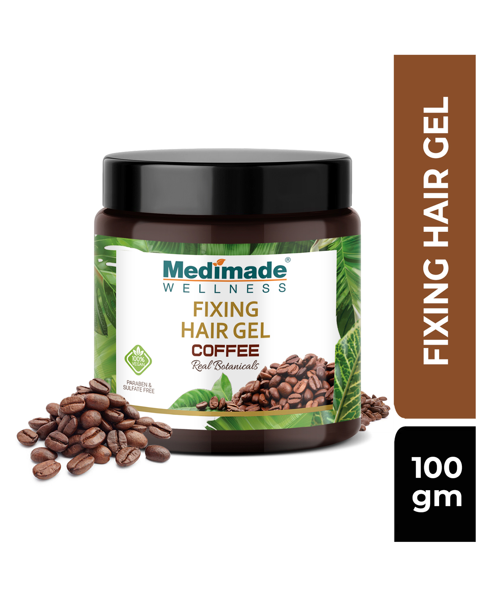 Medimade Coffee Fixing Hair Gel - 100 gm Online in India, Buy at Best Price  from  - 10195218