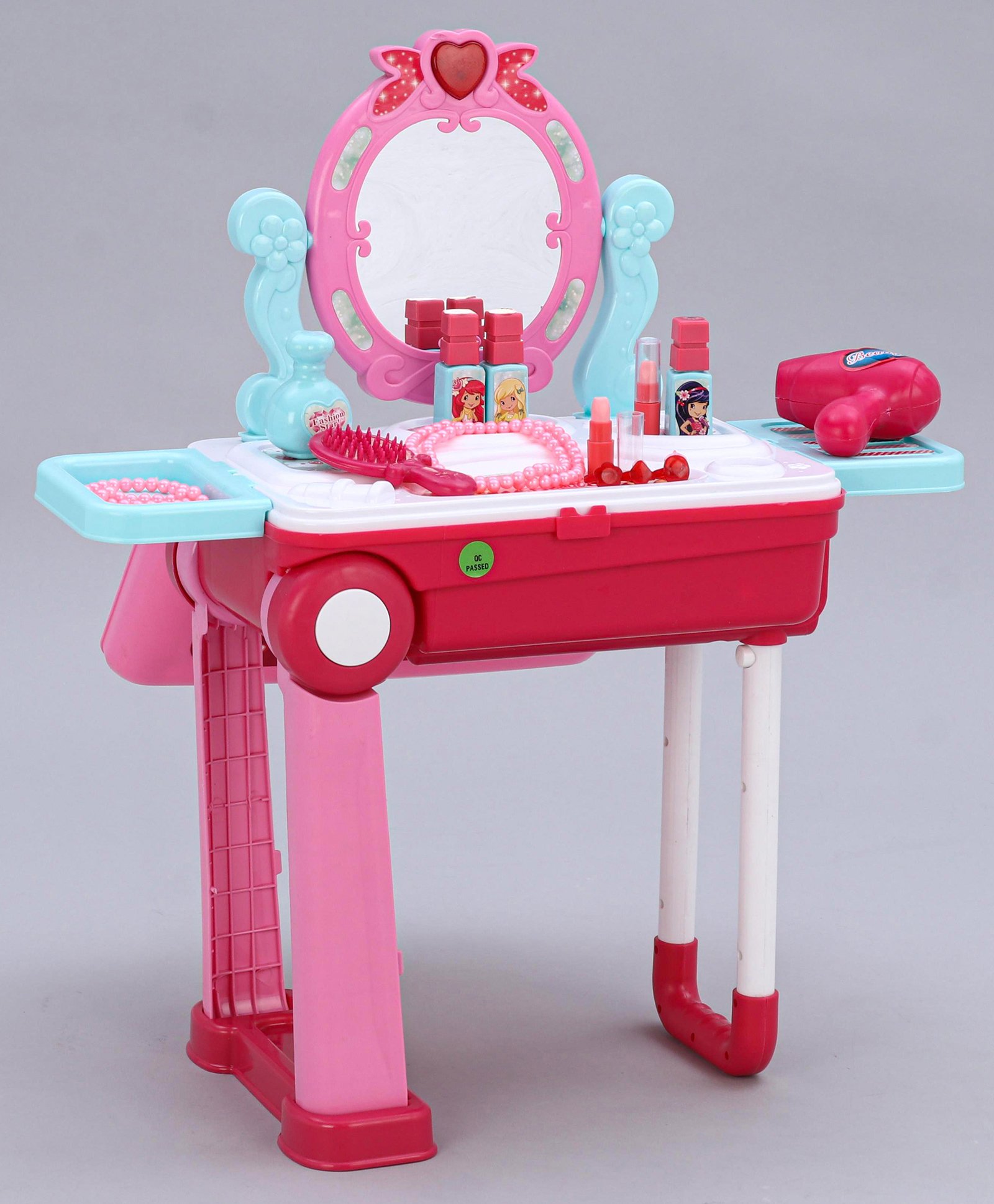 UrbanTots Trolley Bag Make Up Set - Pink-picture-25