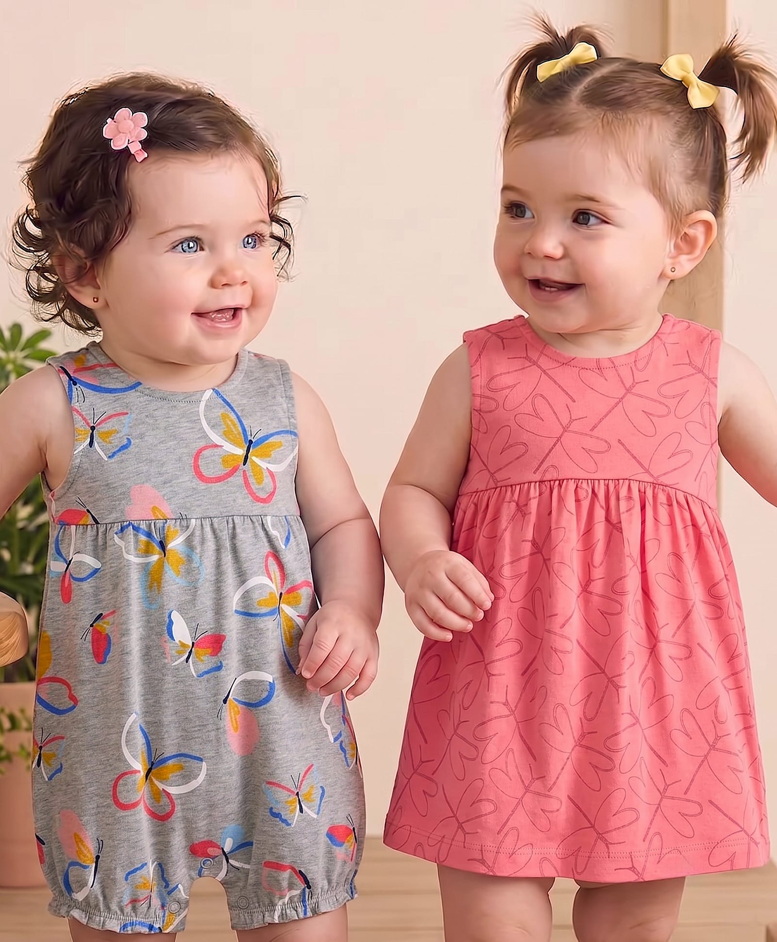 Carter's 2-Pack Romper & Dress Set - Multicolor-image-18