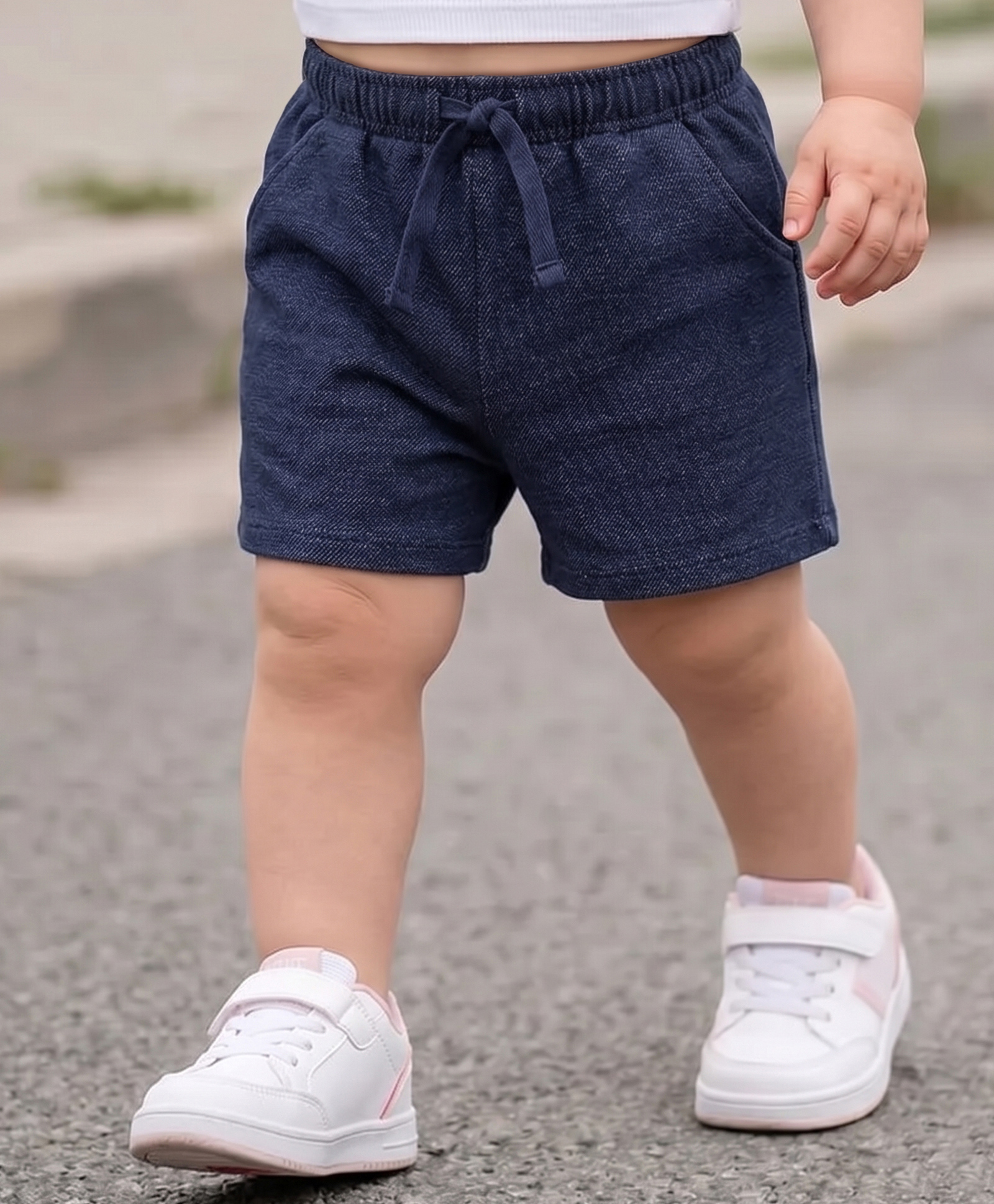 Carter's Pull-On French Terry Shorts - Blue-picture-21