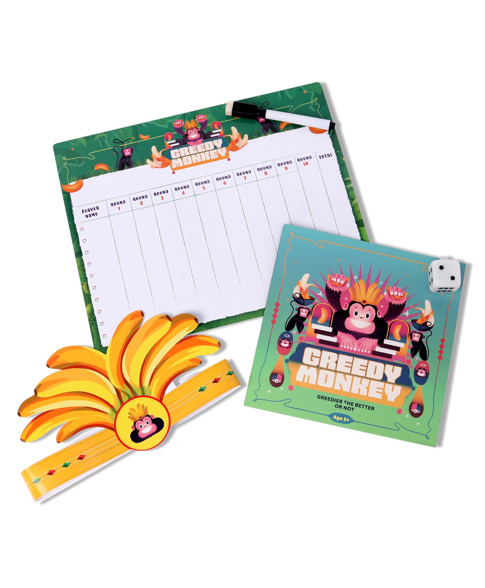 Diicii Greedy Monkey Point Based Game - Green-picture-10