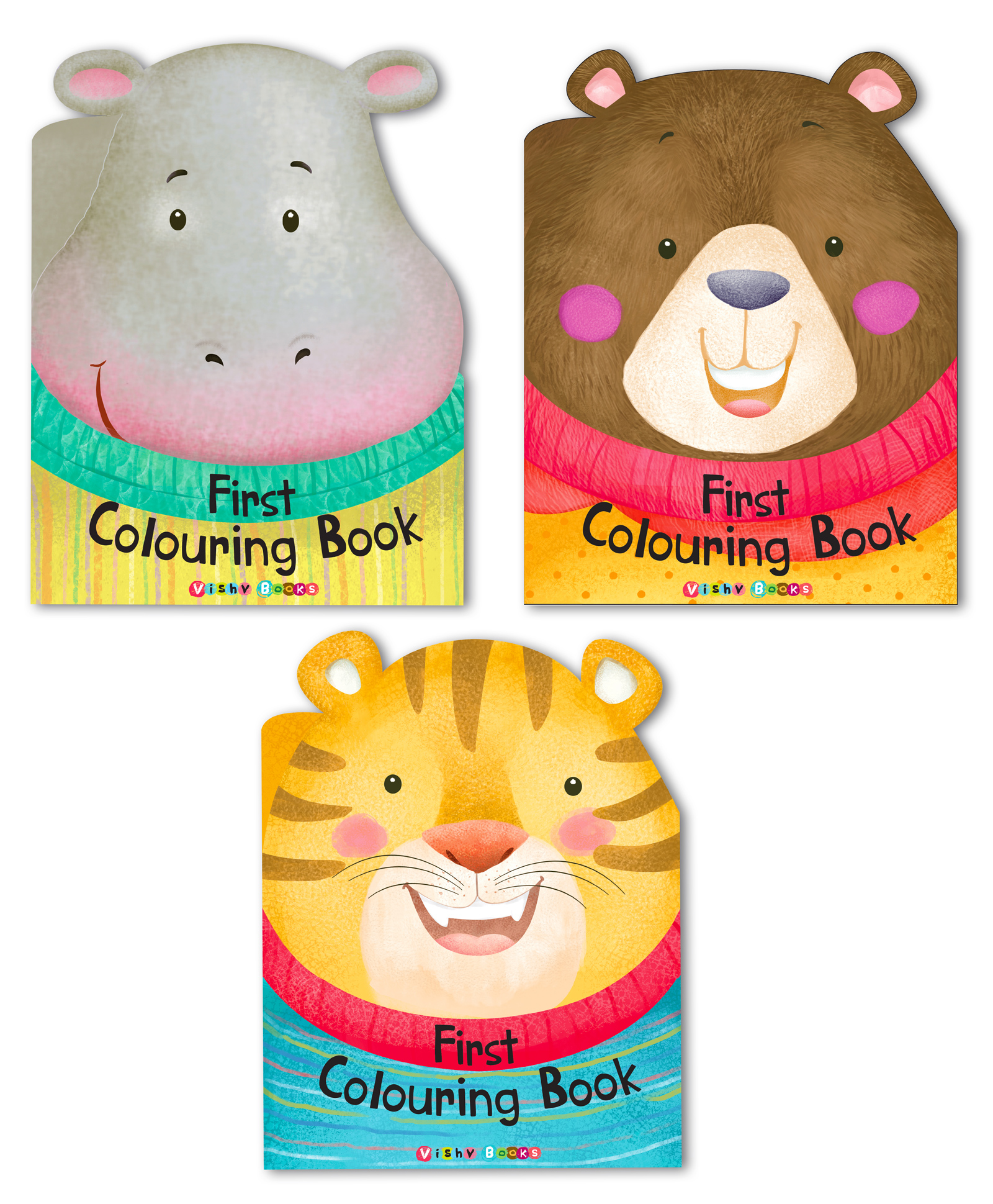 Shapy Colouring Books Pack of 3 - English-image-48