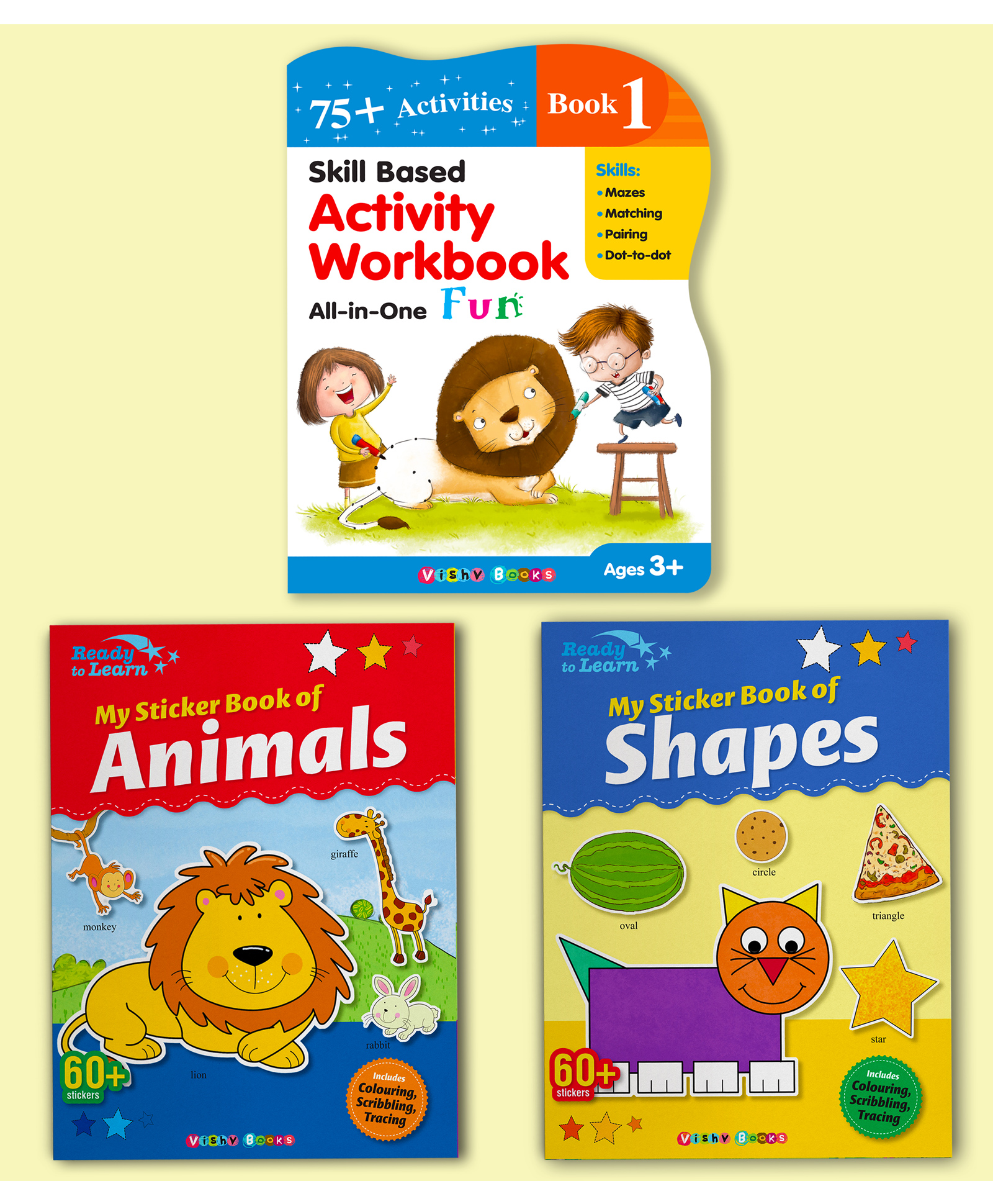vishv books Skill Booster Activity Book Set of 3 - English-picture-10
