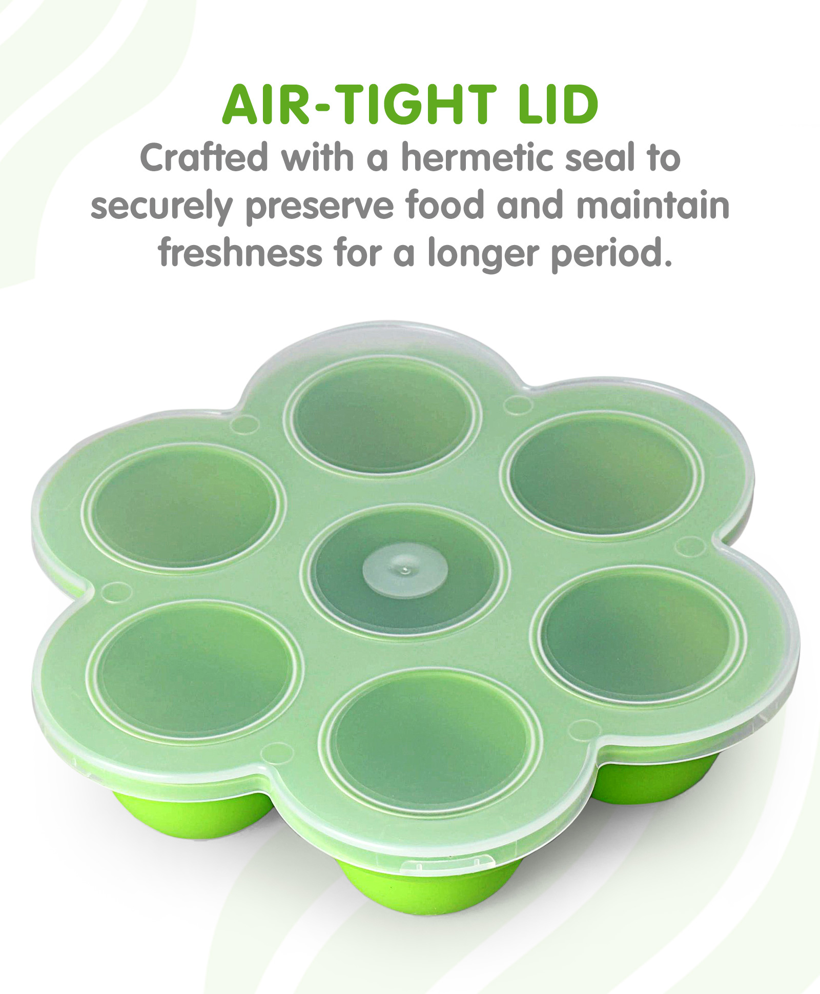 Food Multiportion Storage Tray - Green-image-32