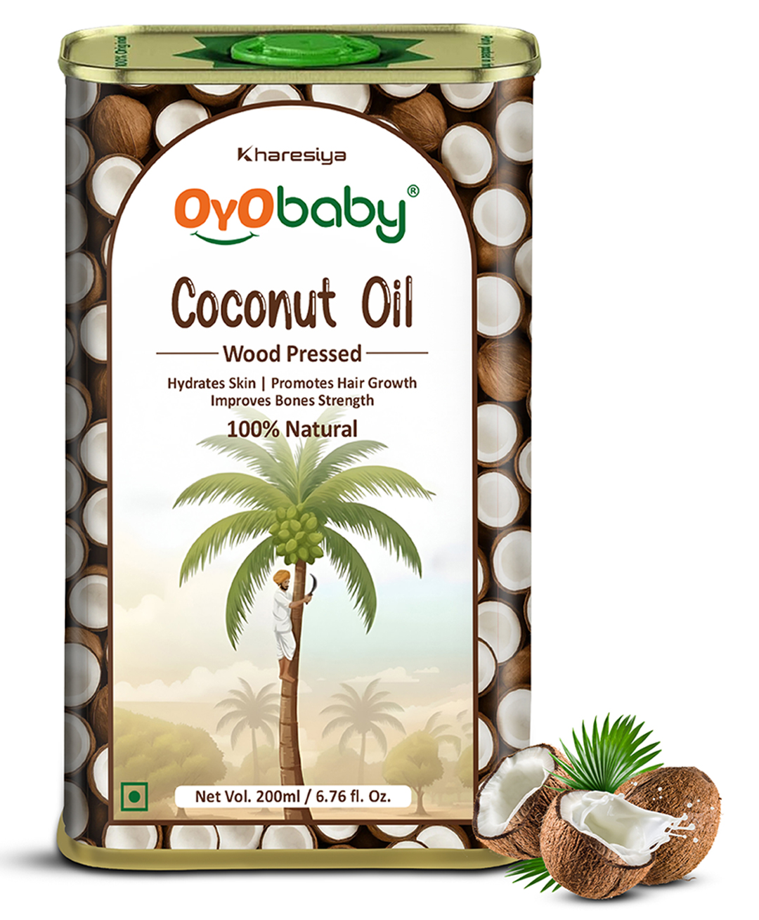 Oyo Baby Coconut Baby Massage Oil - 200 ml-picture-12