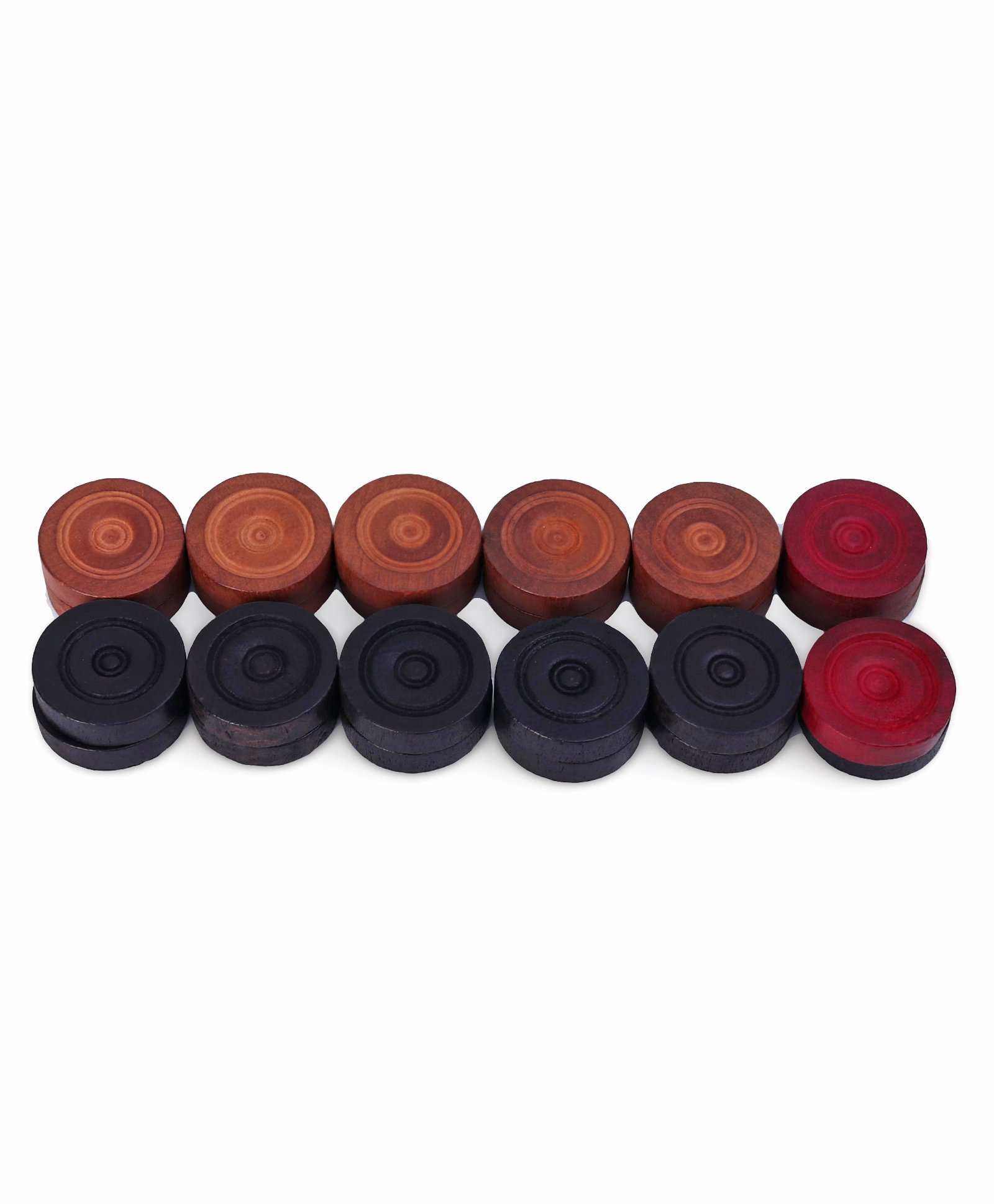 Ratnas Carrom Playing Target Wooden Coins - Multicolor-picture-43