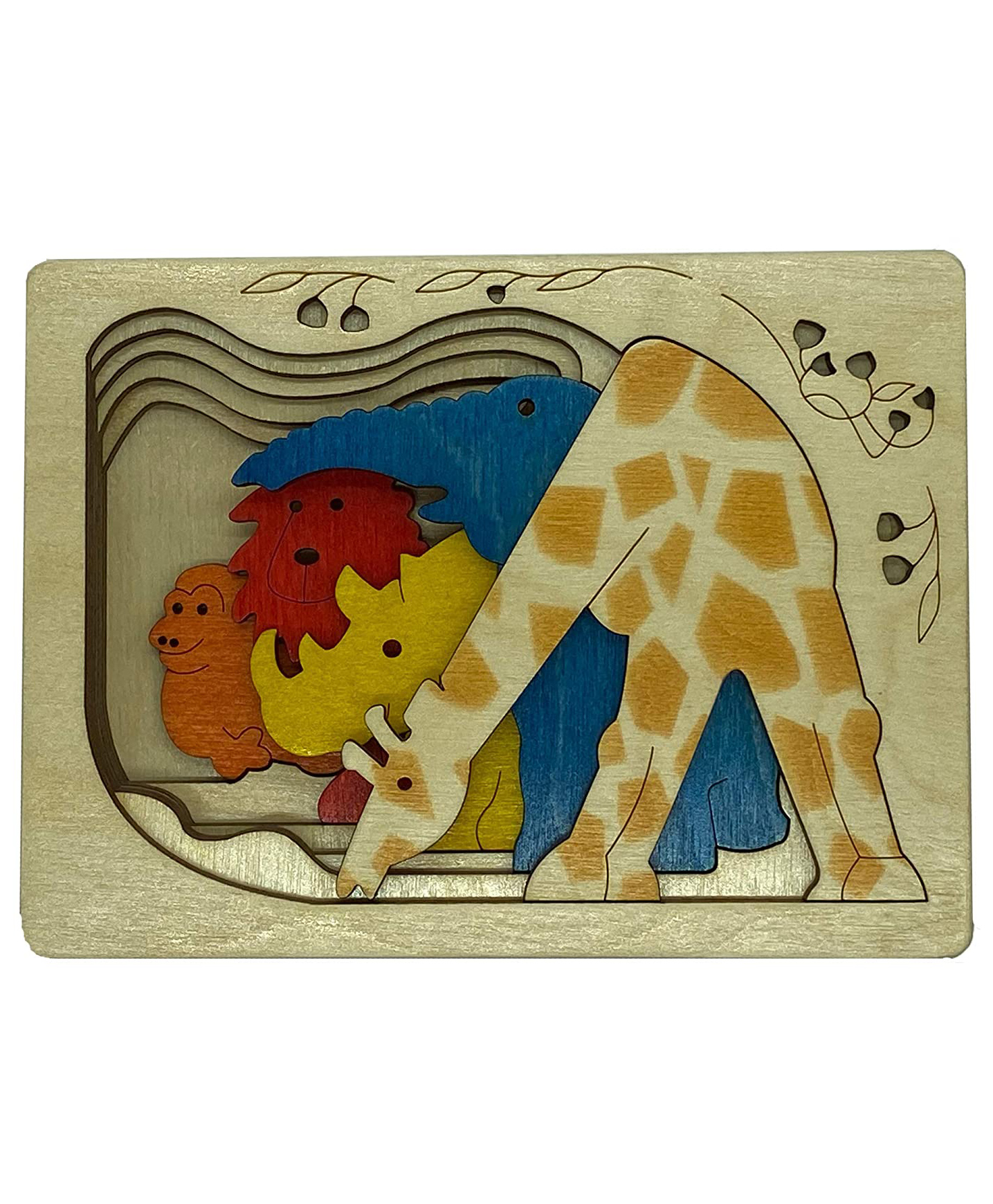 Ekoplay Grasslands Animals In The Wild Multicolor - 6 Pieces-picture-60