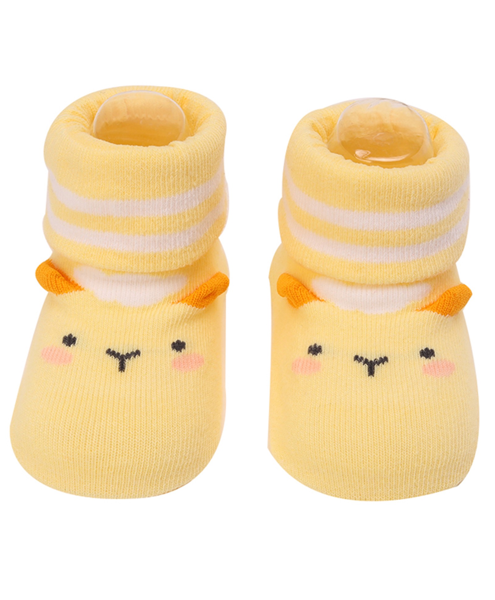 Yellow Bee Animal Design Anti-Skid Socks - Yellow-picture-10