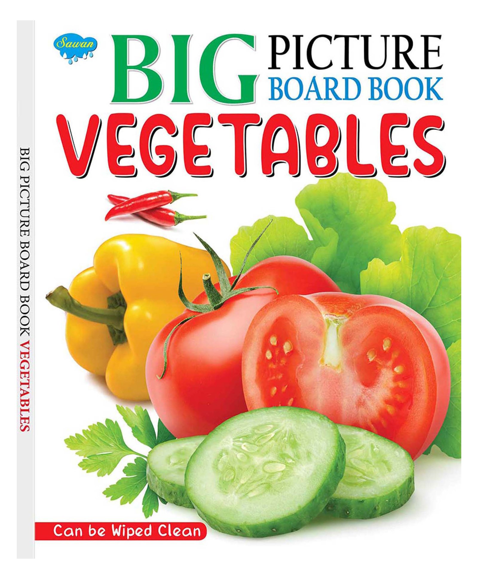 Vegetables Wipe and Clean Picture Board Book - English-image-9