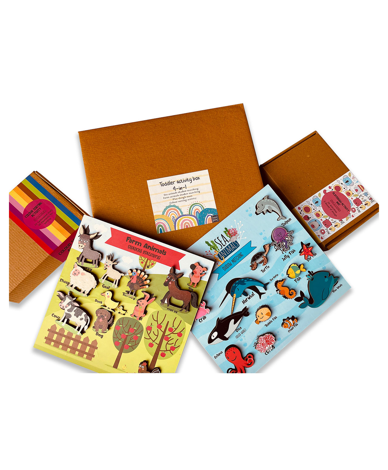 zooplay india Doxbox Shadow Matching Activity Kit - Multicolor-picture-24