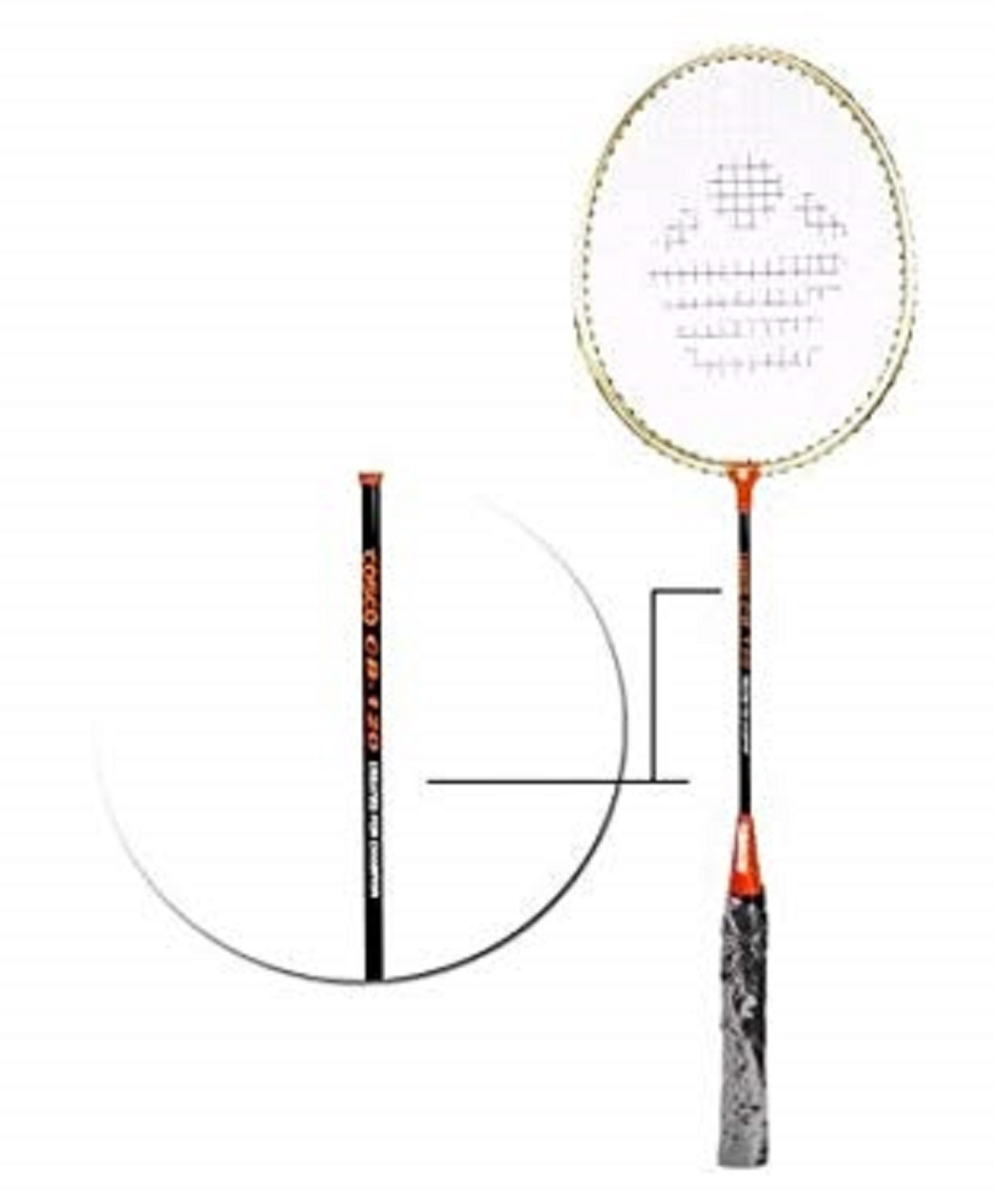 Cosco CB 120 Badminton Racket - Orange Gold-image-11