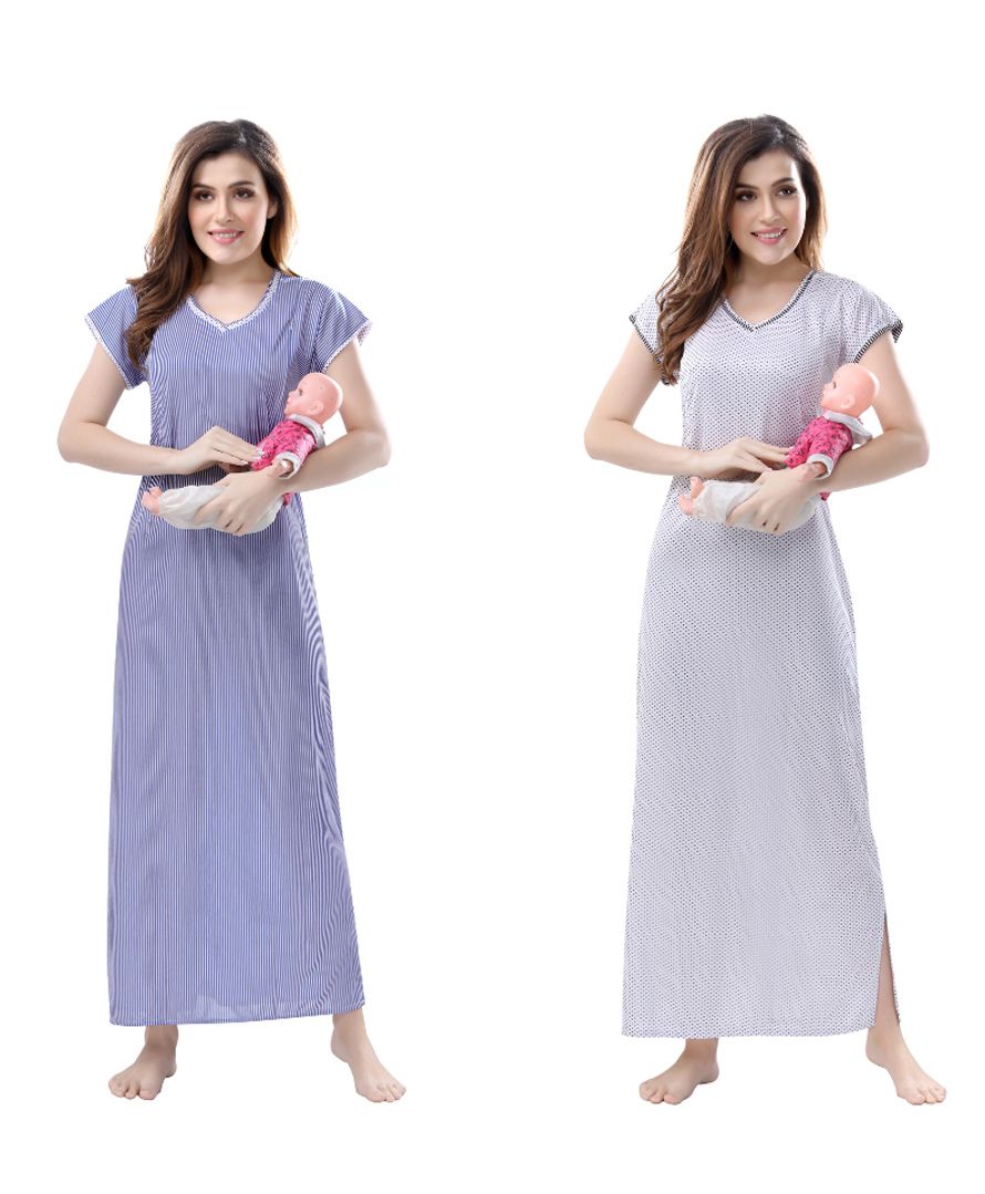Piu Pack Of 2 Short Sleeves Striped 
