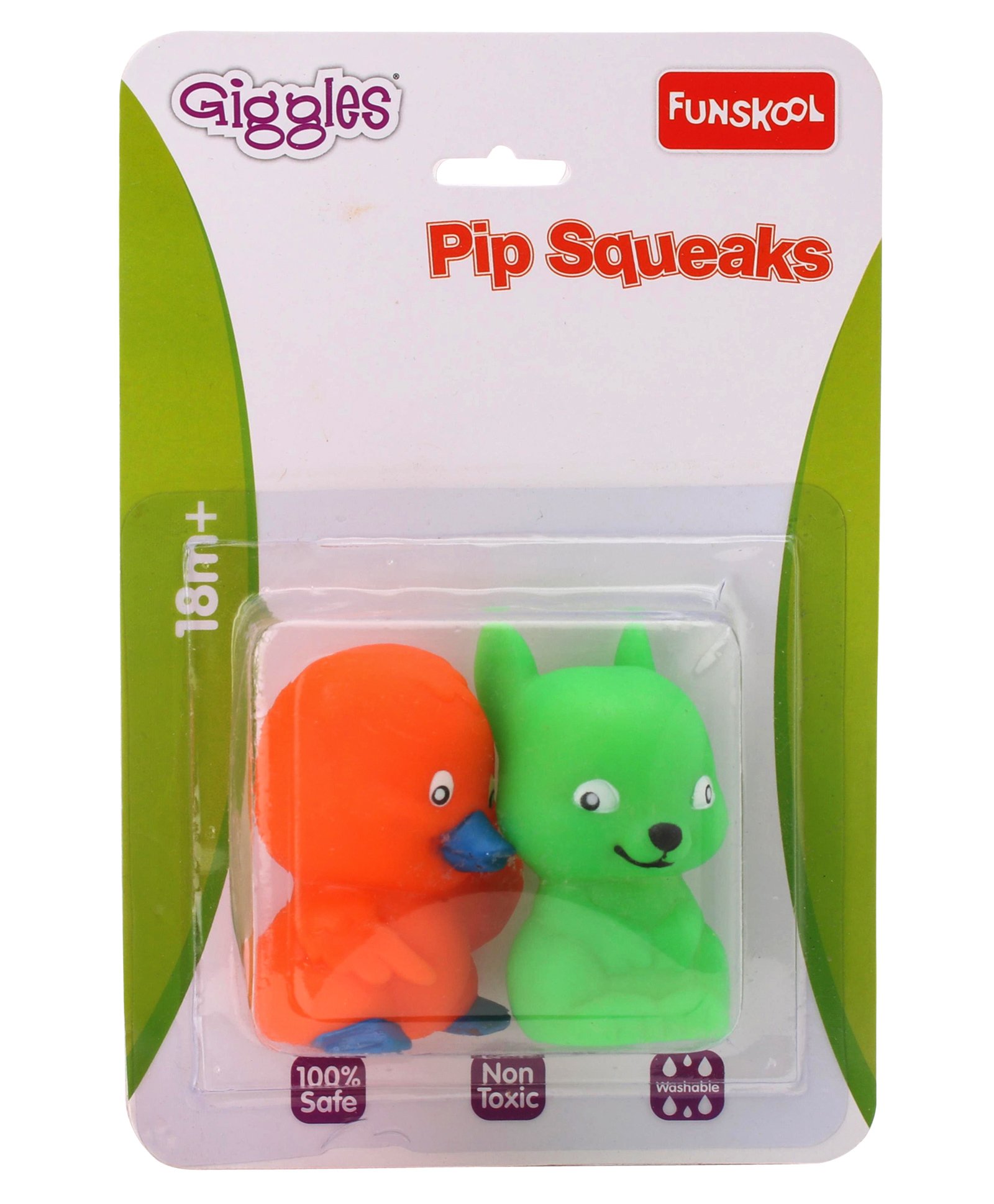 Giggles Pip Squeaks Bath Toys Pack of 2 - Multicolor-picture-7