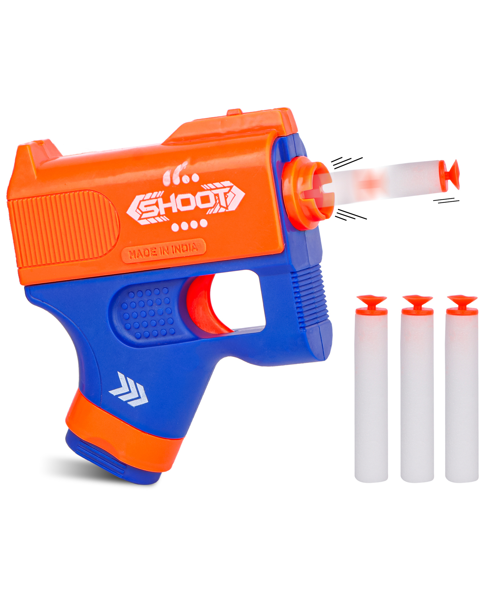 Fiddlerz Blaster Storm Gun With Foam Bullets - Blue-picture-21