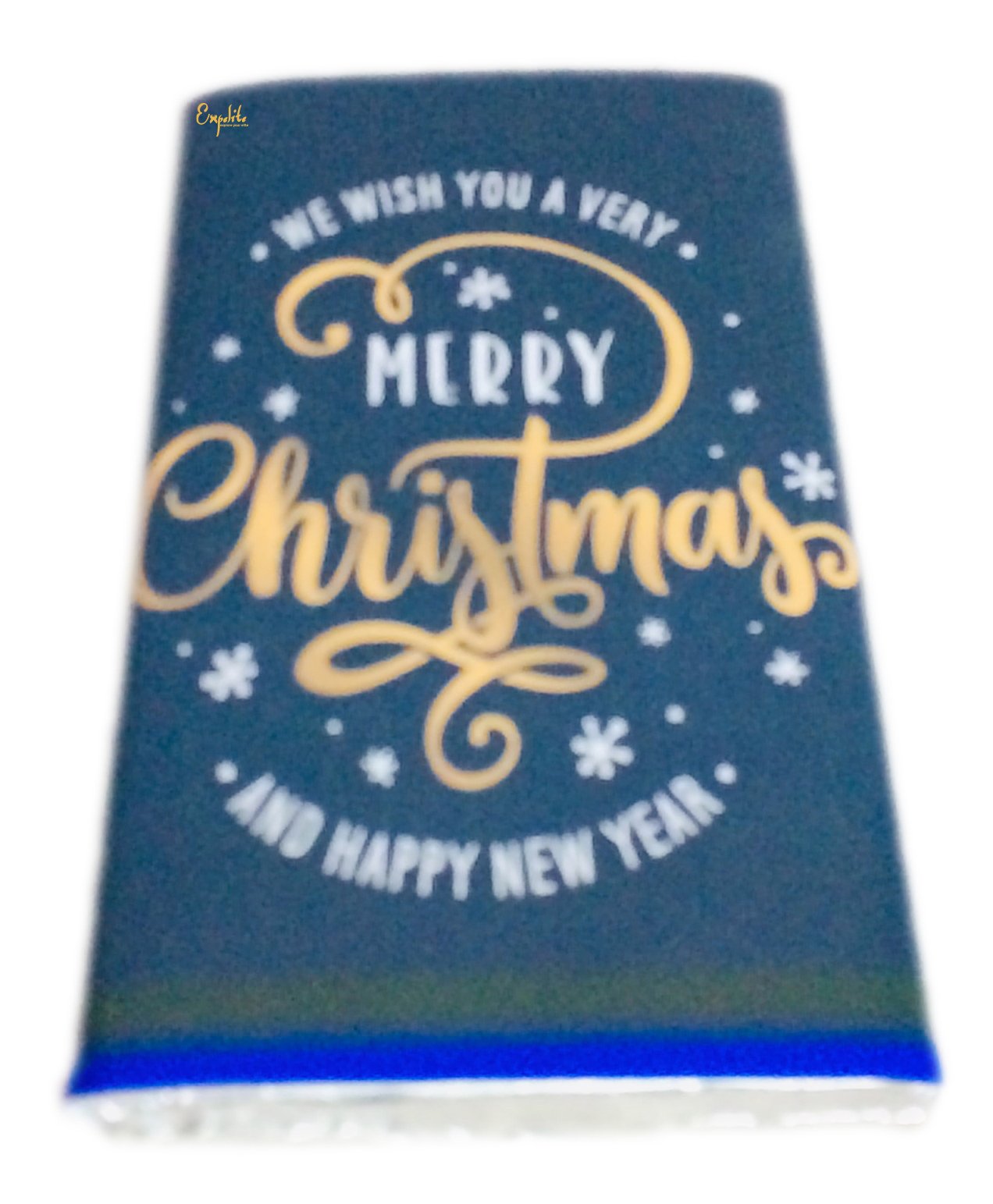 Expelite Merry Christmas and Happy New Year Chocolate Gift Bar - 100 Grams-image-33